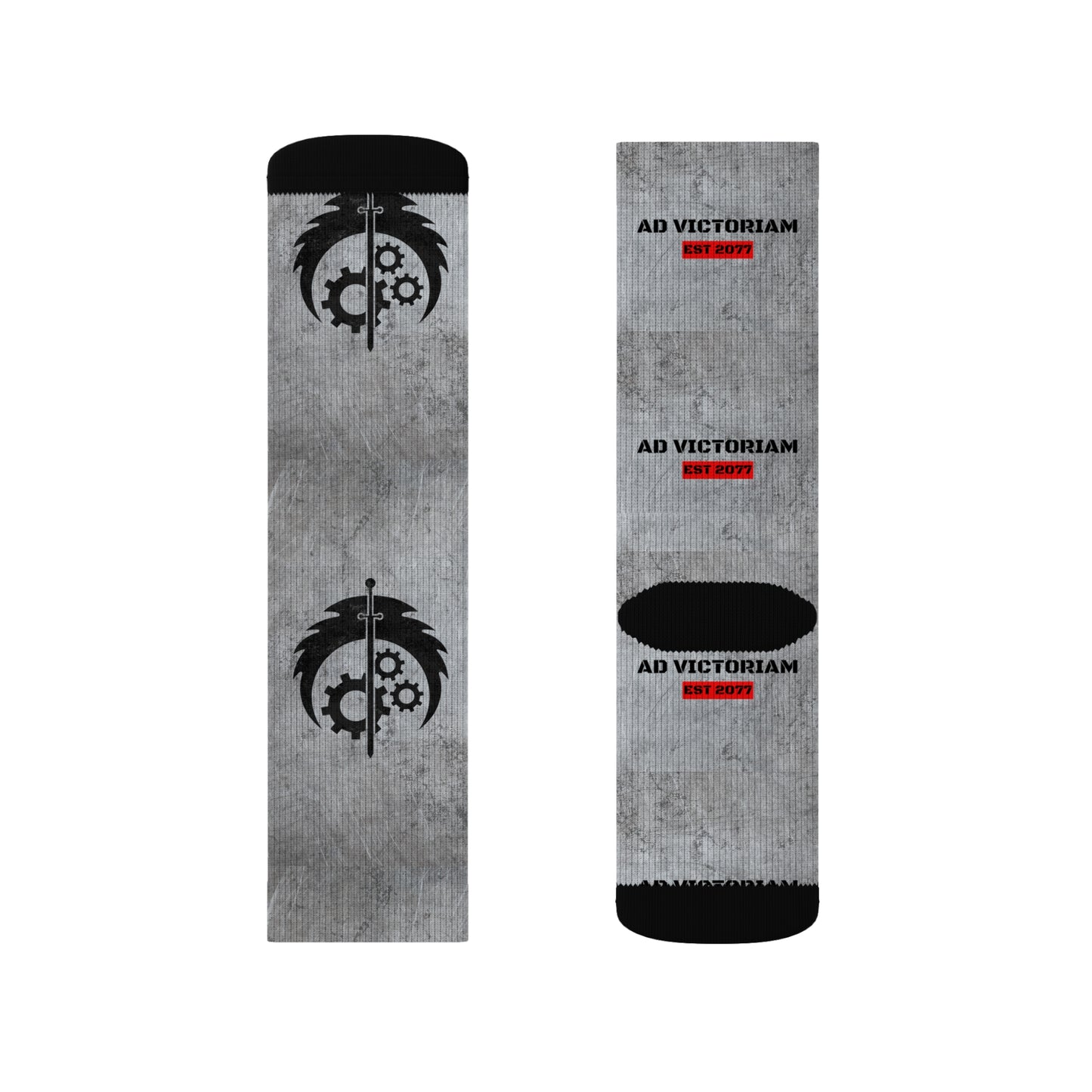 Brother Hood of Steel Sublimation Socks