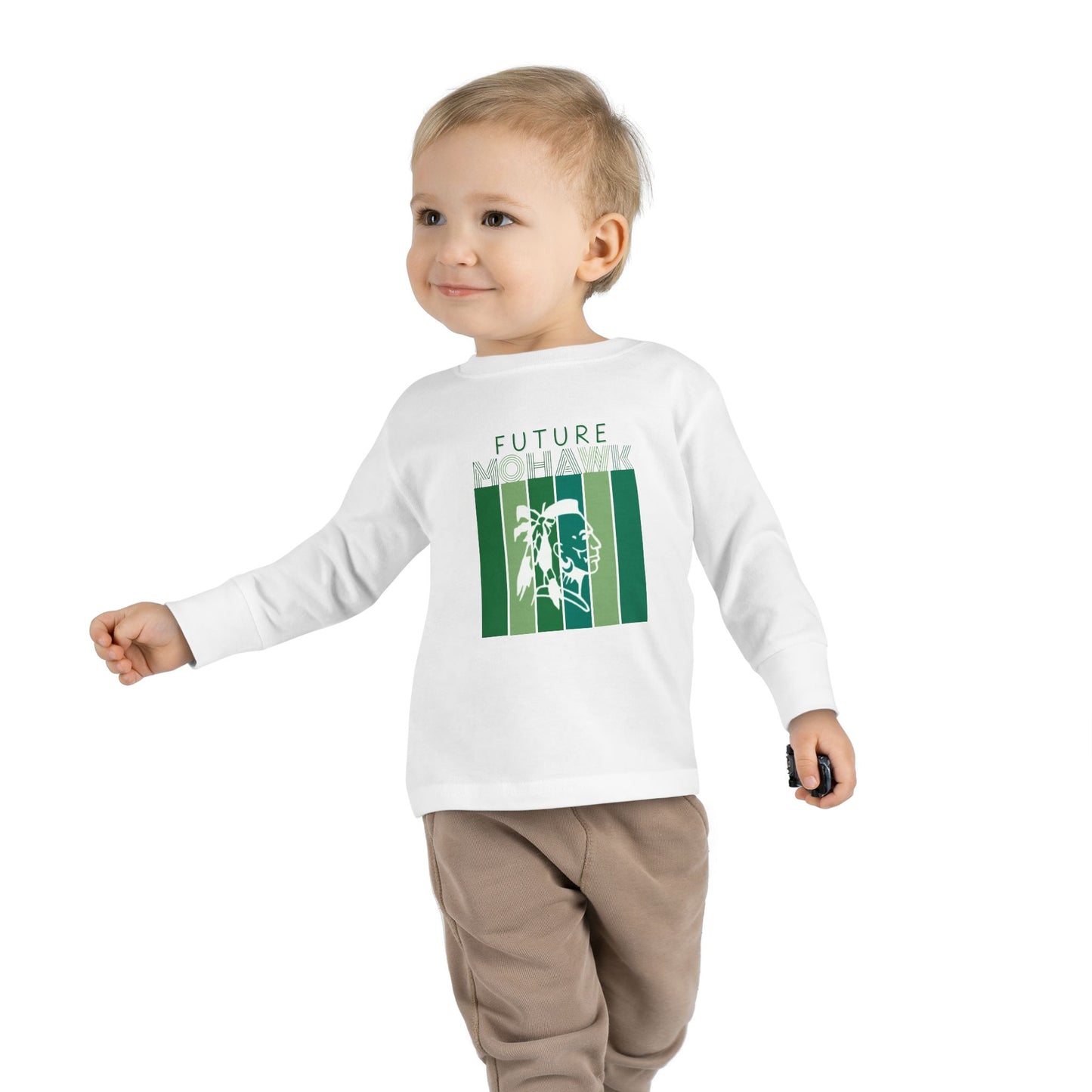 Future Mohawk Toddler Long Sleeve Tee