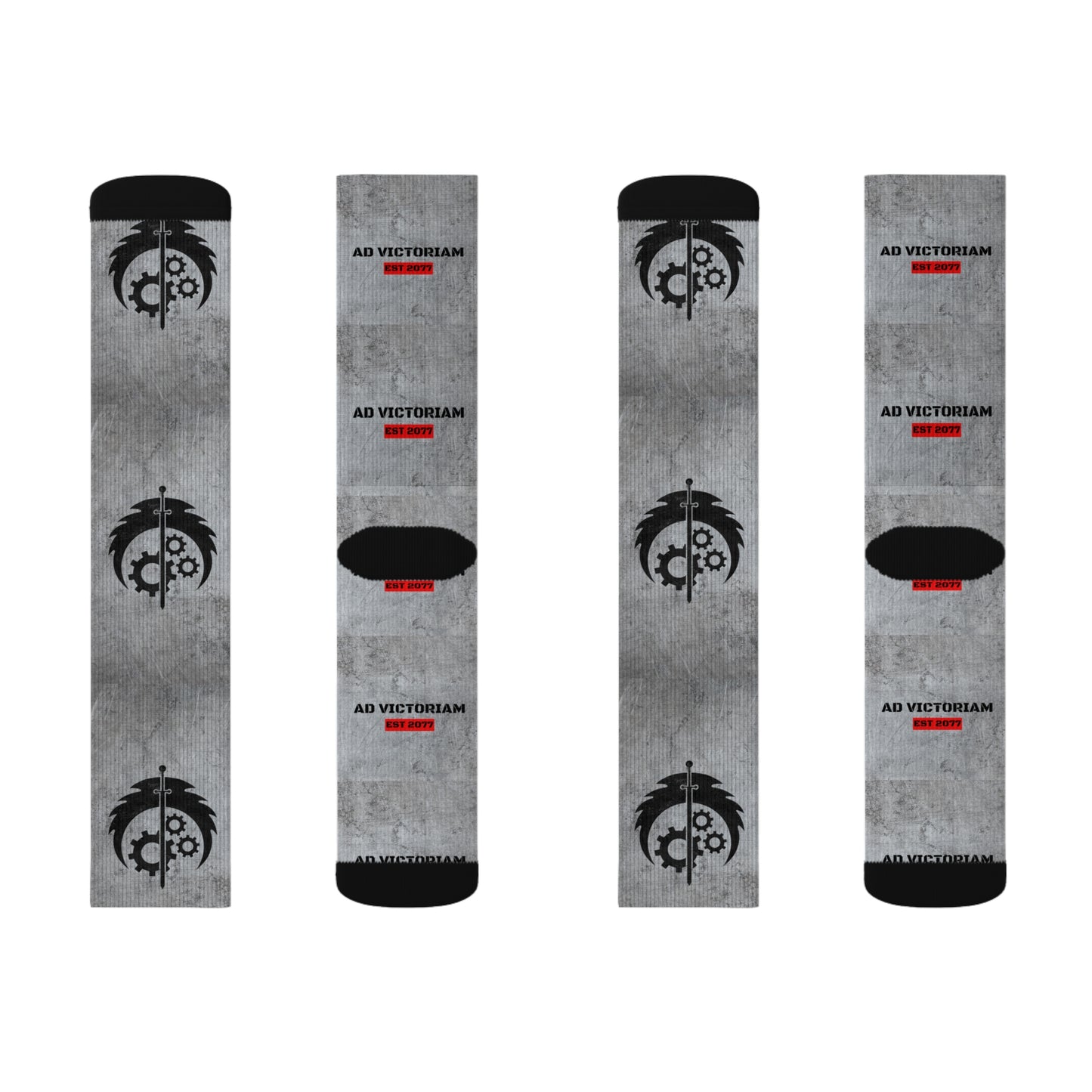 Brother Hood of Steel Sublimation Socks
