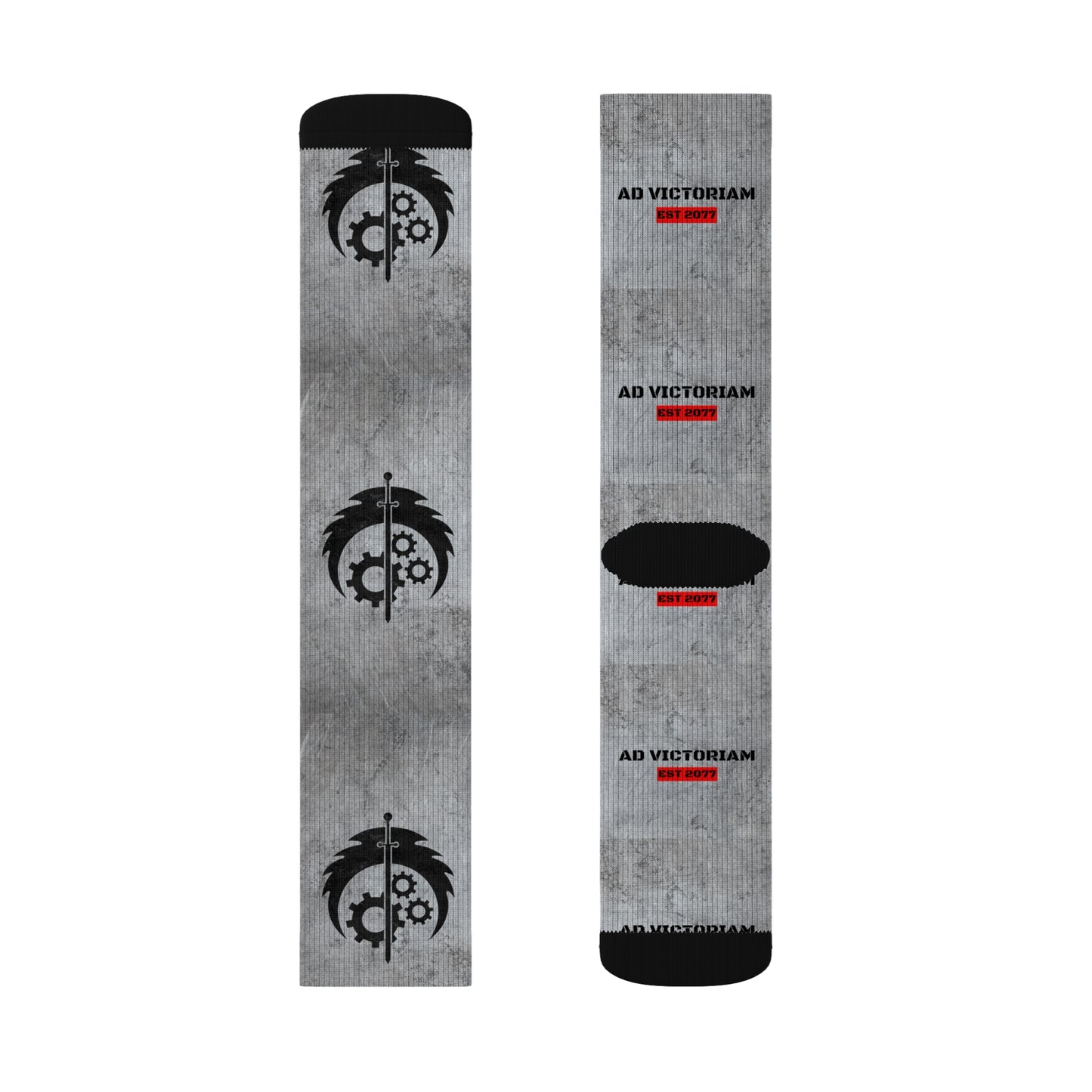 Brother Hood of Steel Sublimation Socks