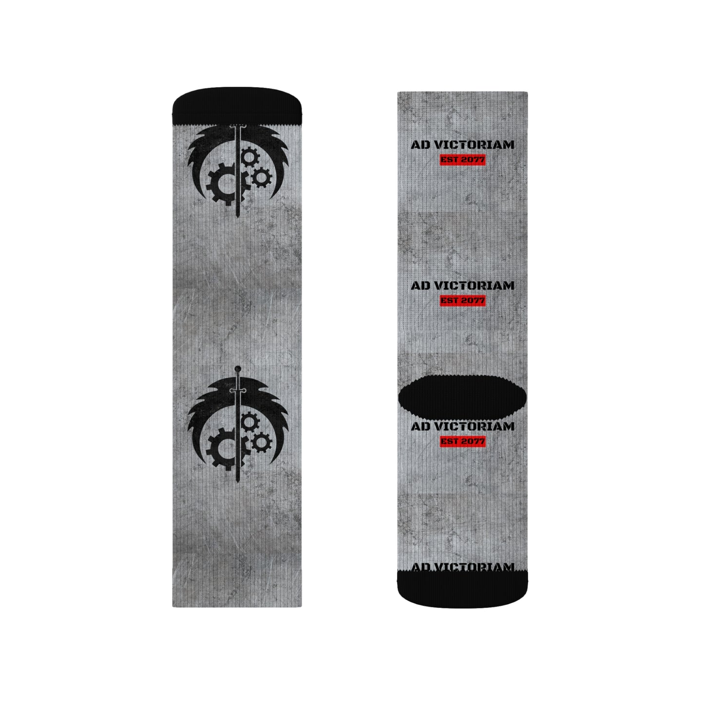 Brother Hood of Steel Sublimation Socks