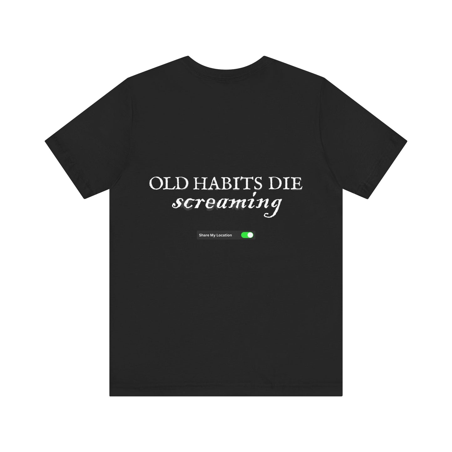 The Black Dog Location Services On Unisex Tee