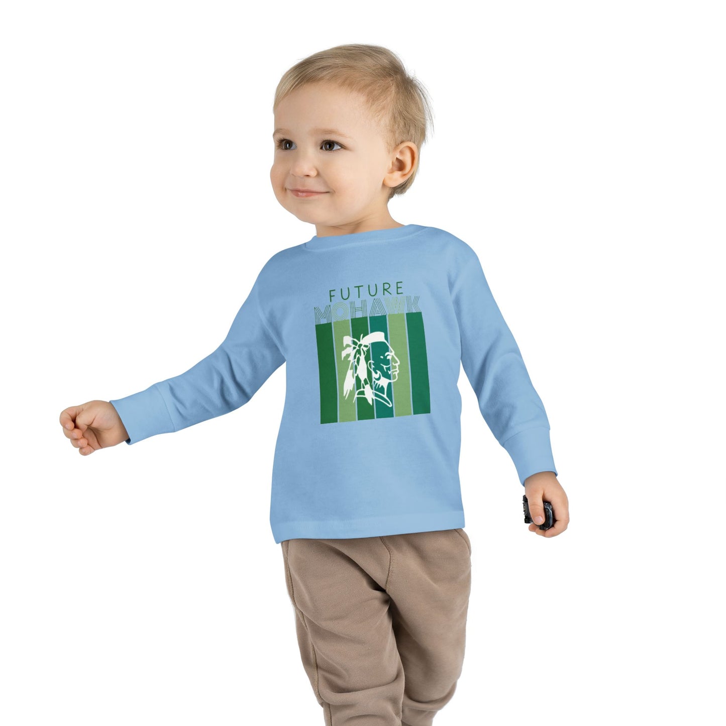 Future Mohawk Toddler Long Sleeve Tee