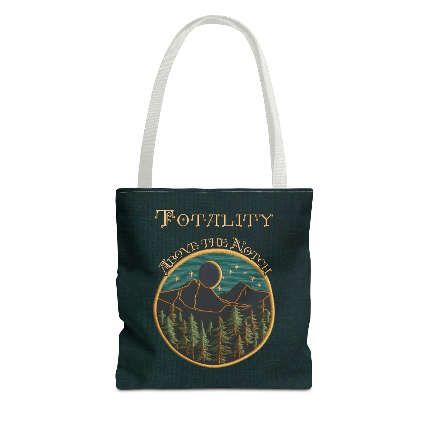 Eclipse New Hampshire Needlepoint Inspired Tote Bag