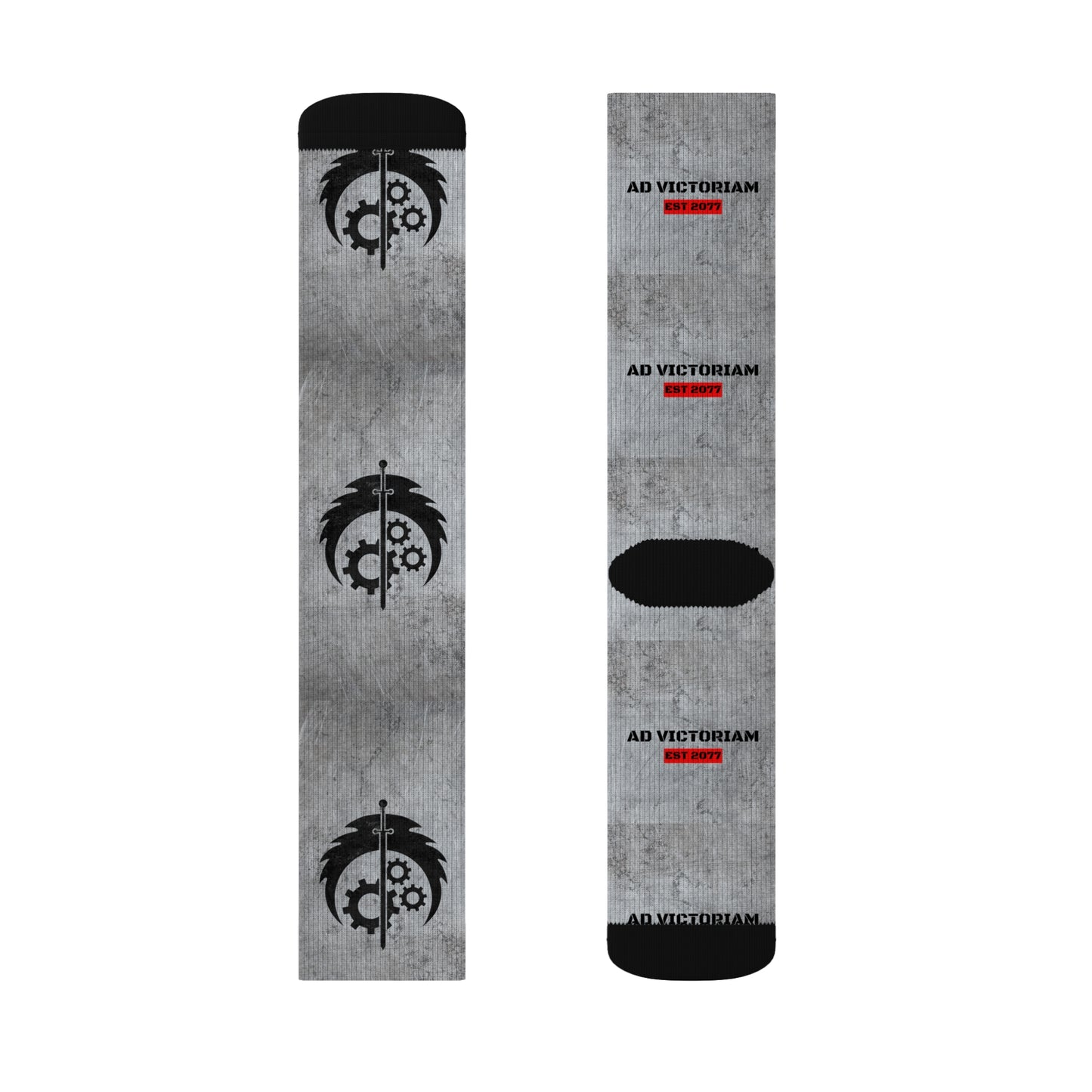 Brother Hood of Steel Sublimation Socks