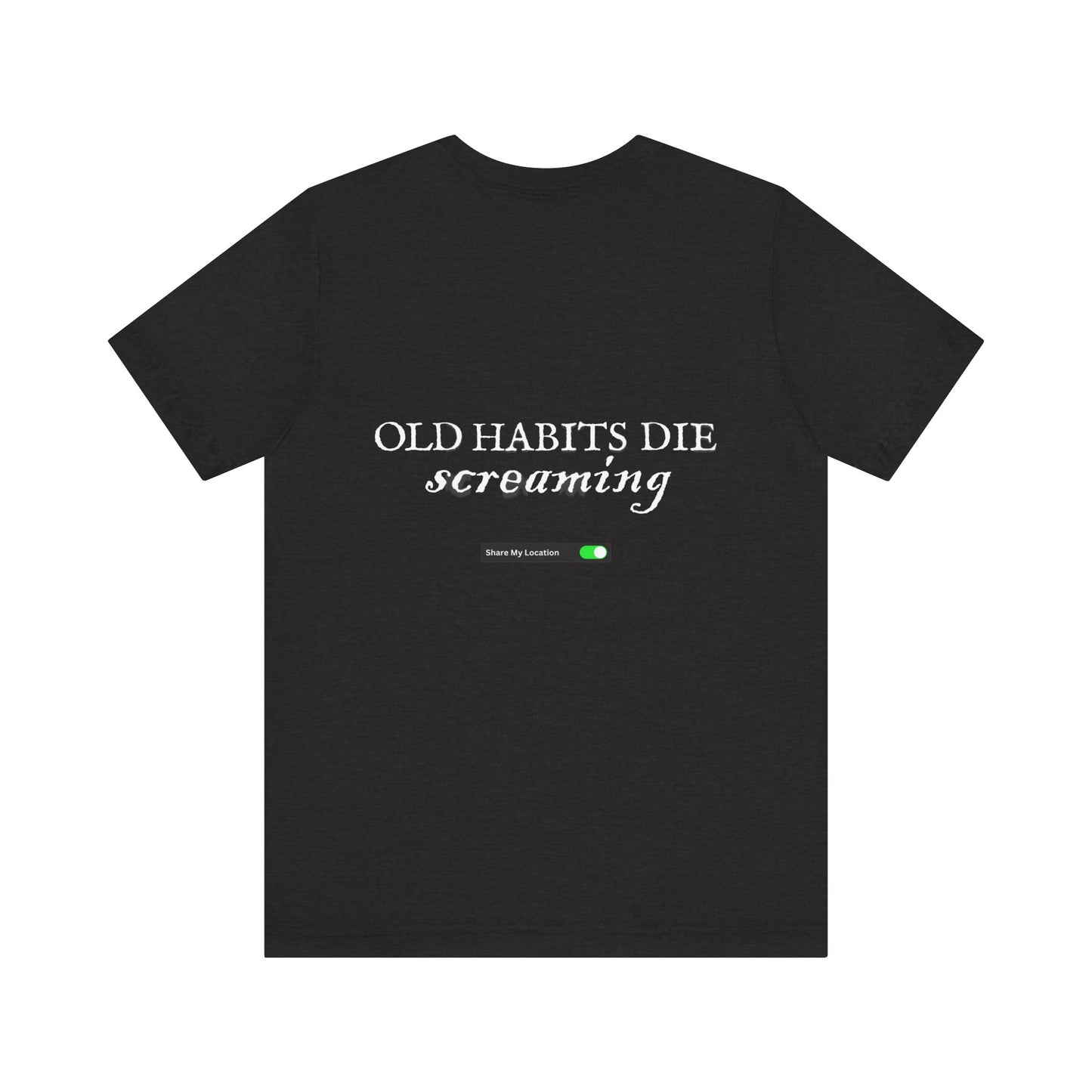 The Black Dog Location Services On Unisex Tee