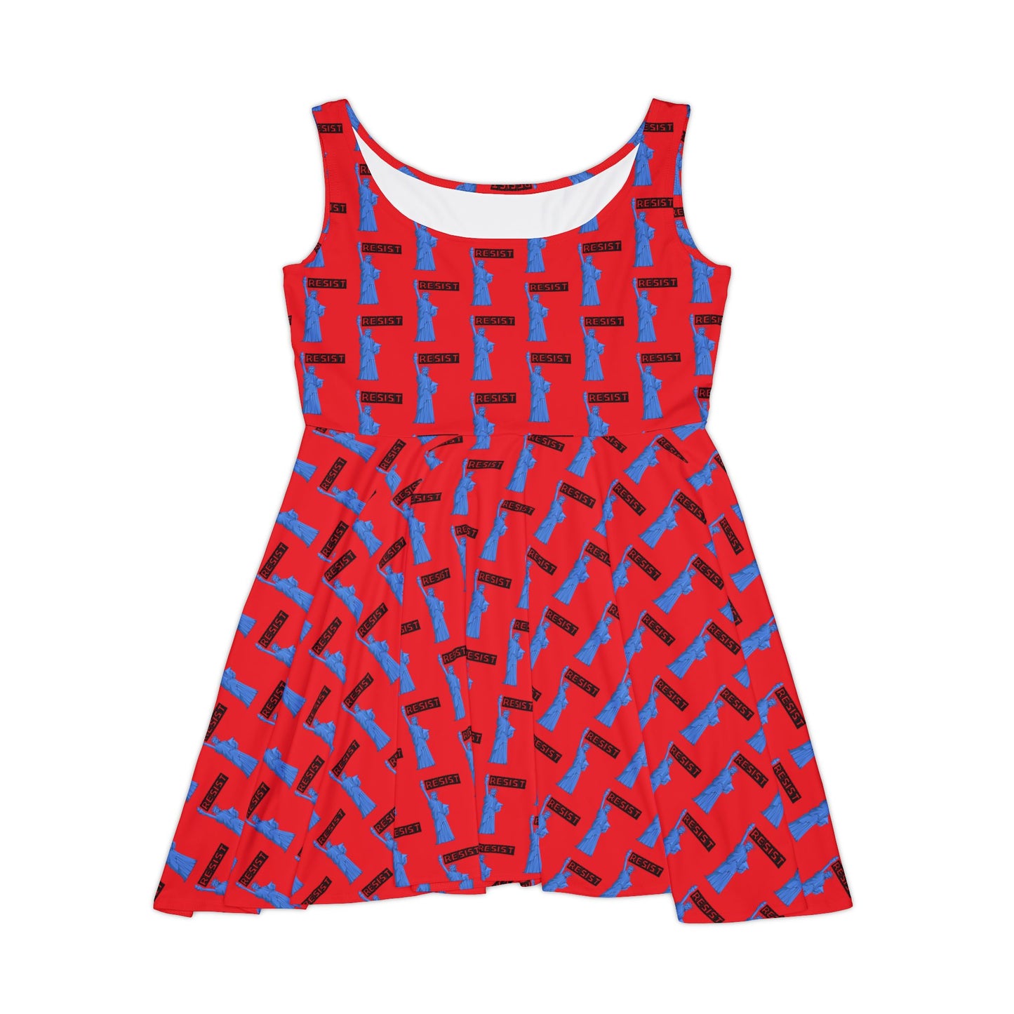 Lady Liberty Resist Women's Skater Dress