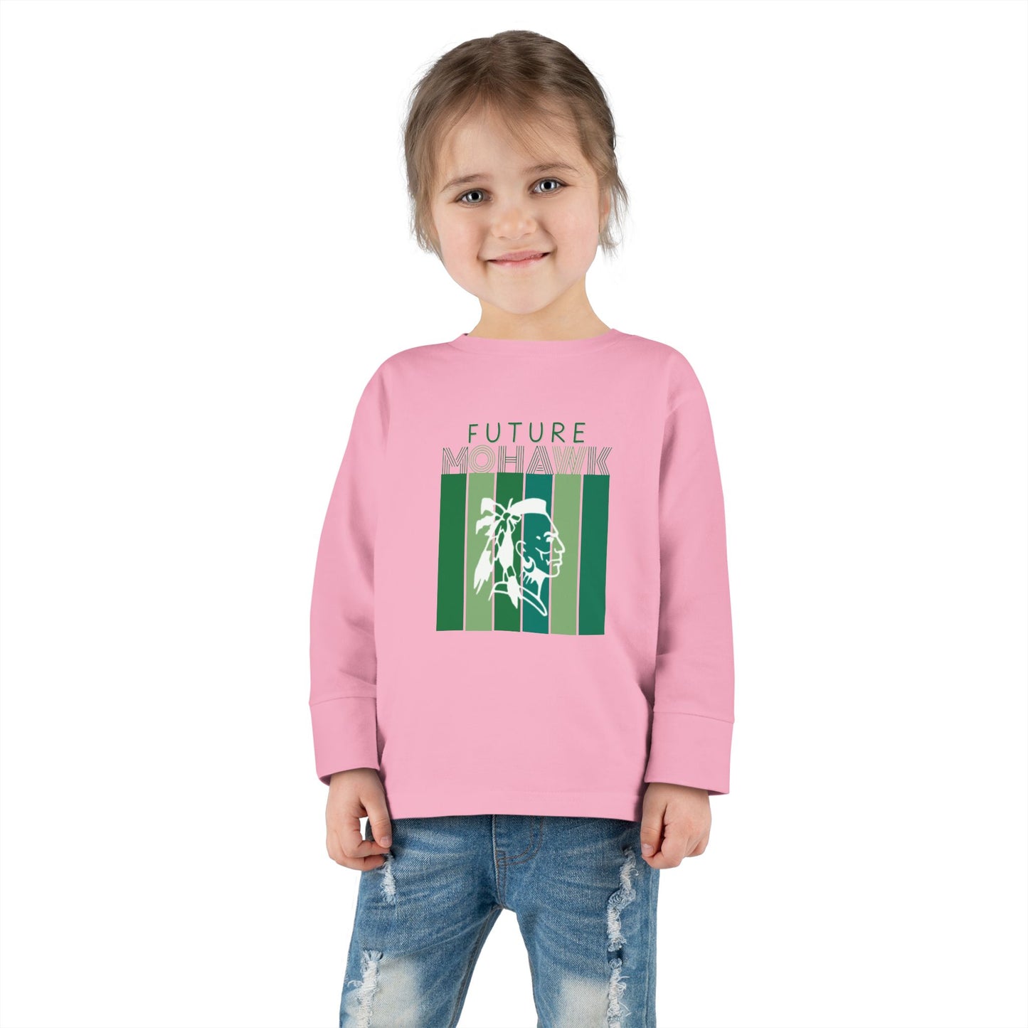 Future Mohawk Toddler Long Sleeve Tee