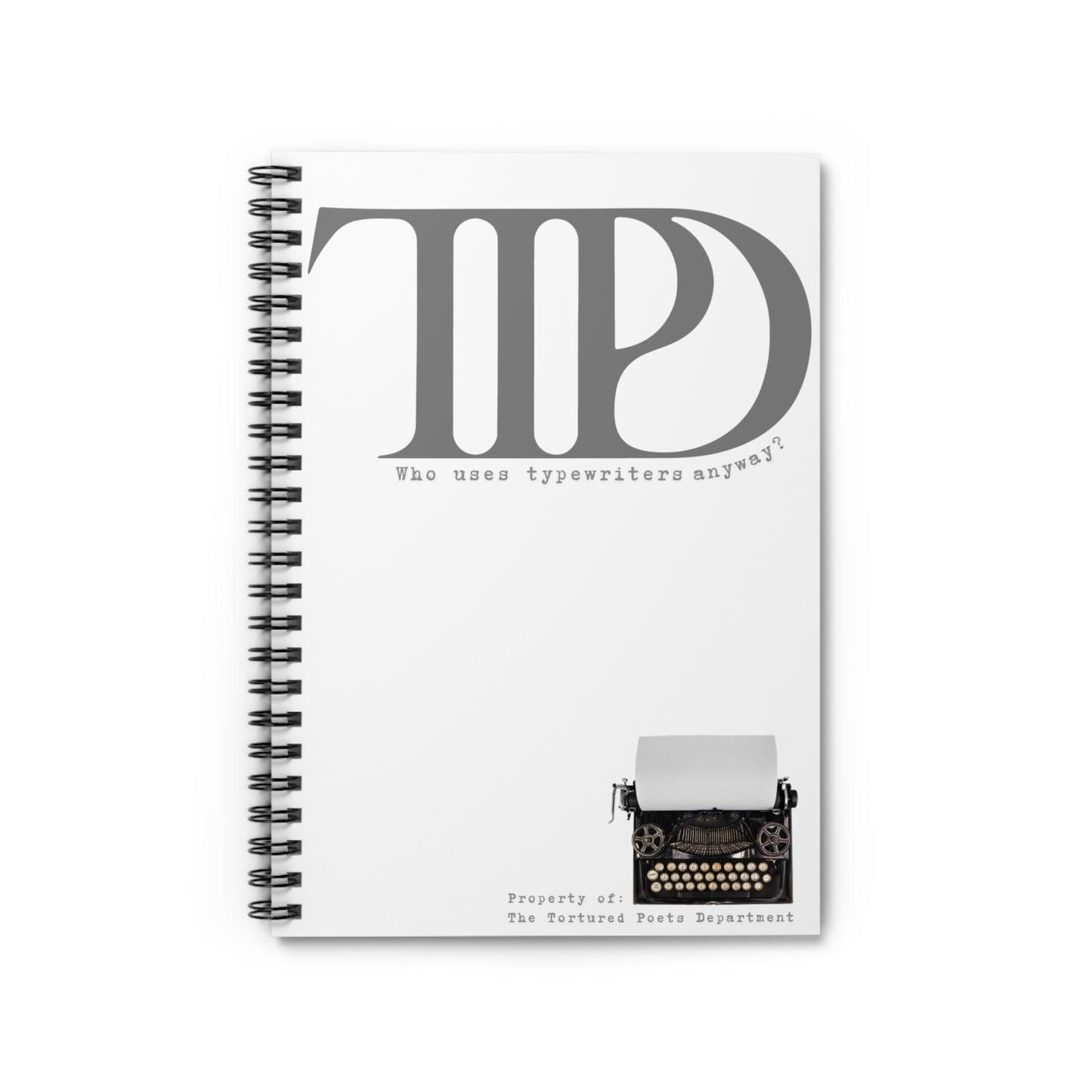 TTPD Spiral Notebook - Ruled Line