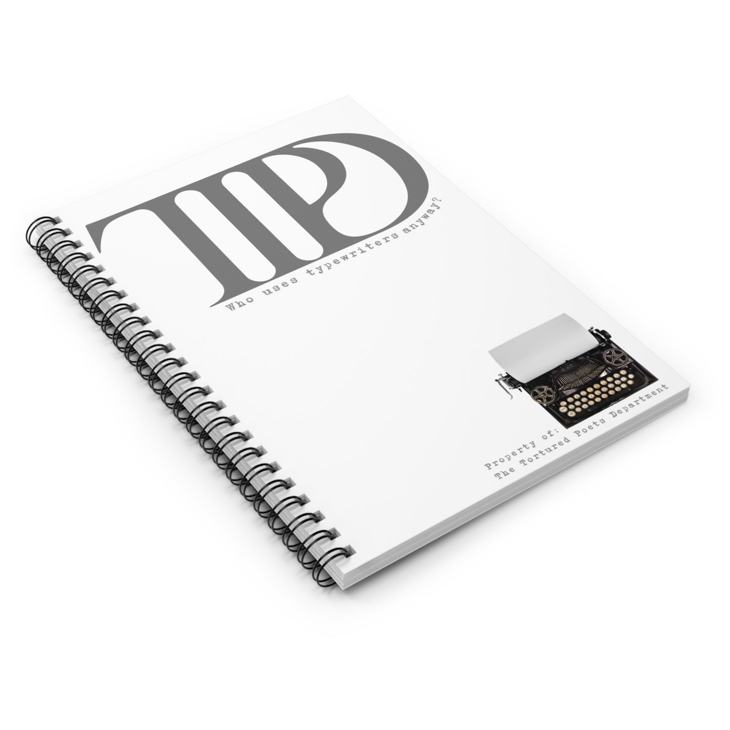 TTPD Spiral Notebook - Ruled Line