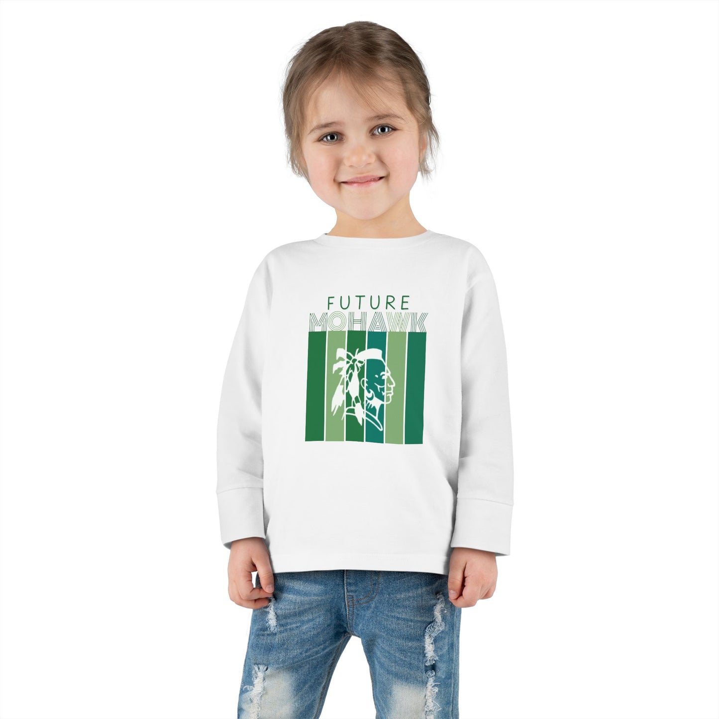 Future Mohawk Toddler Long Sleeve Tee