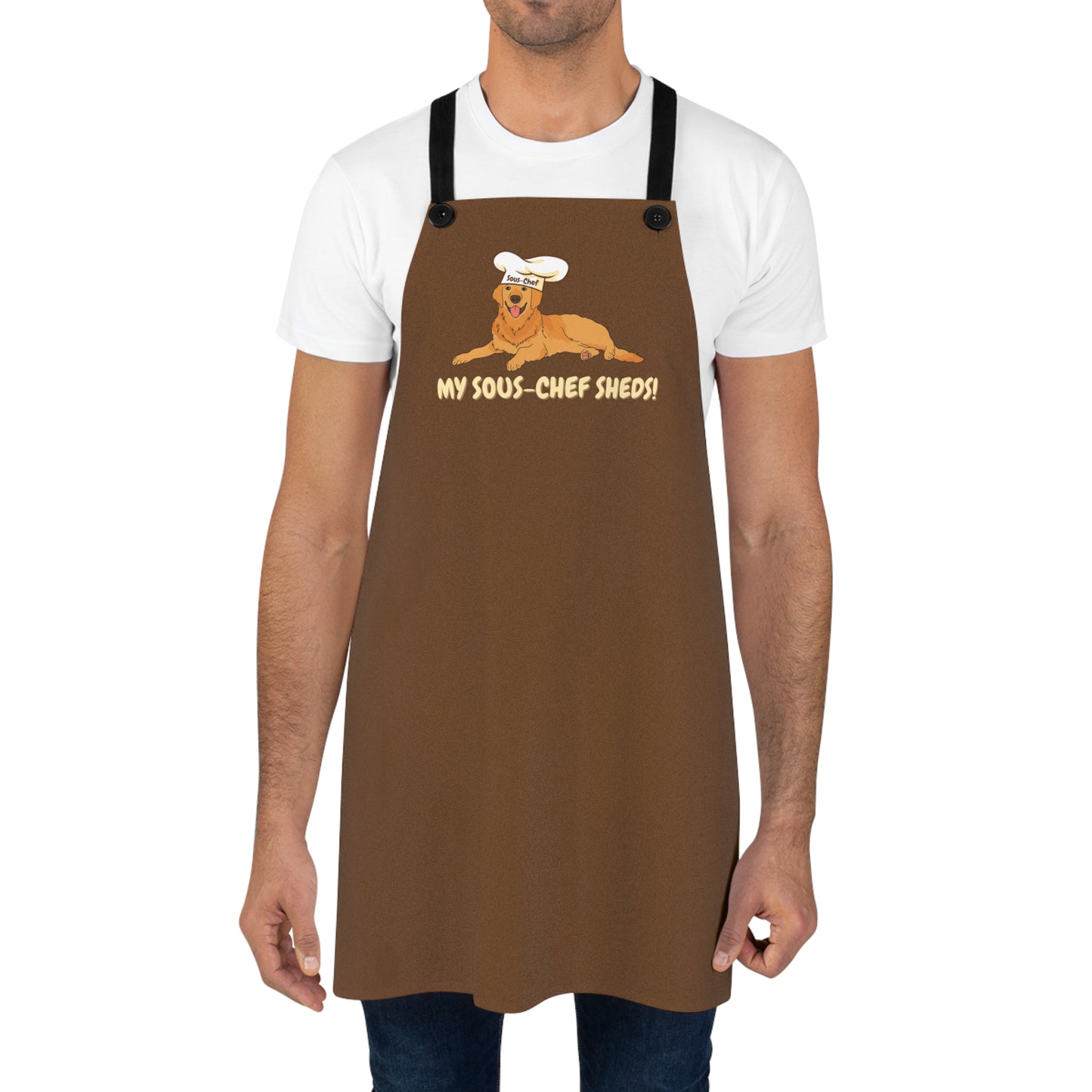 Golden Retriever Sous-Chef Apron