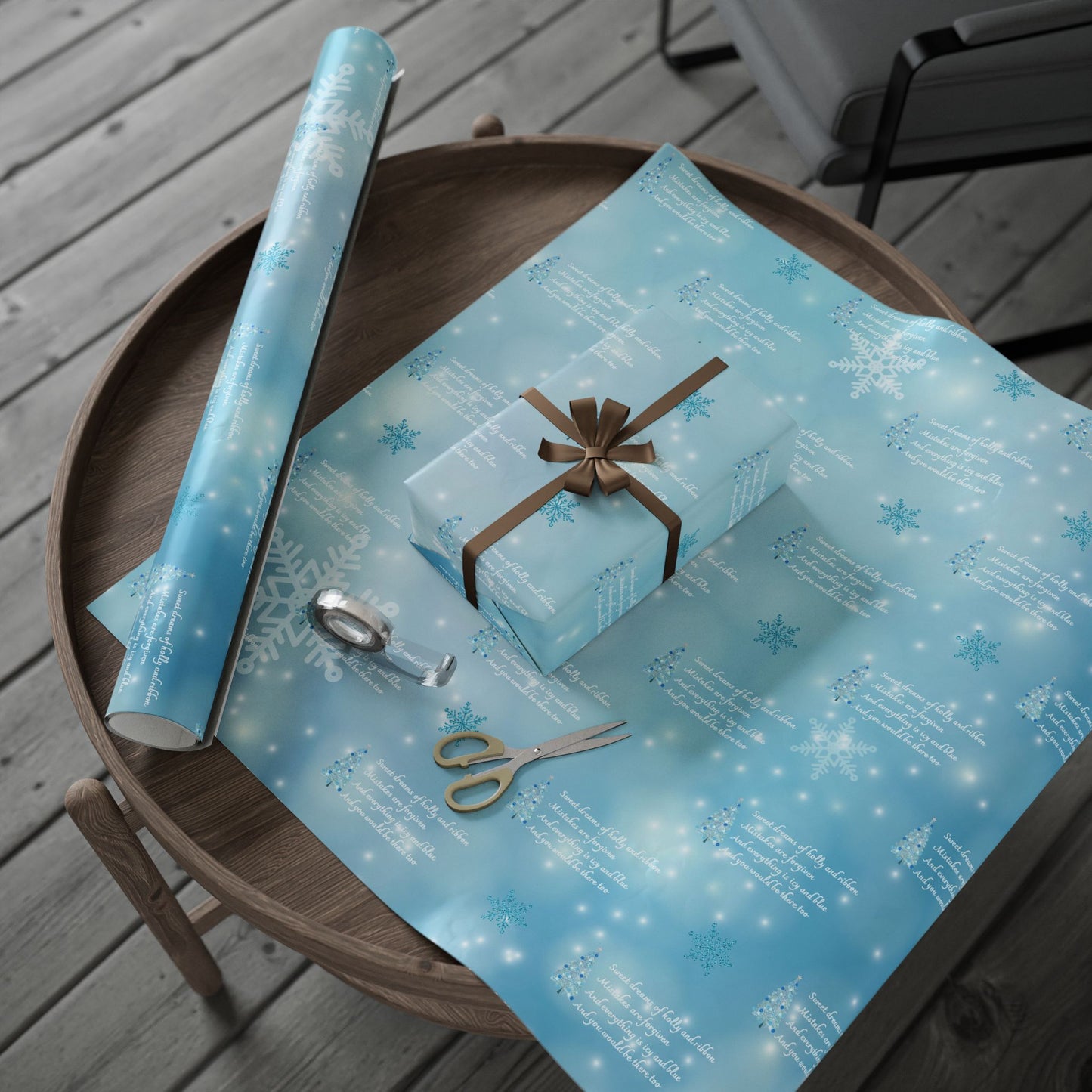 Christmas Tree Farm Swiftie Wrapping Paper