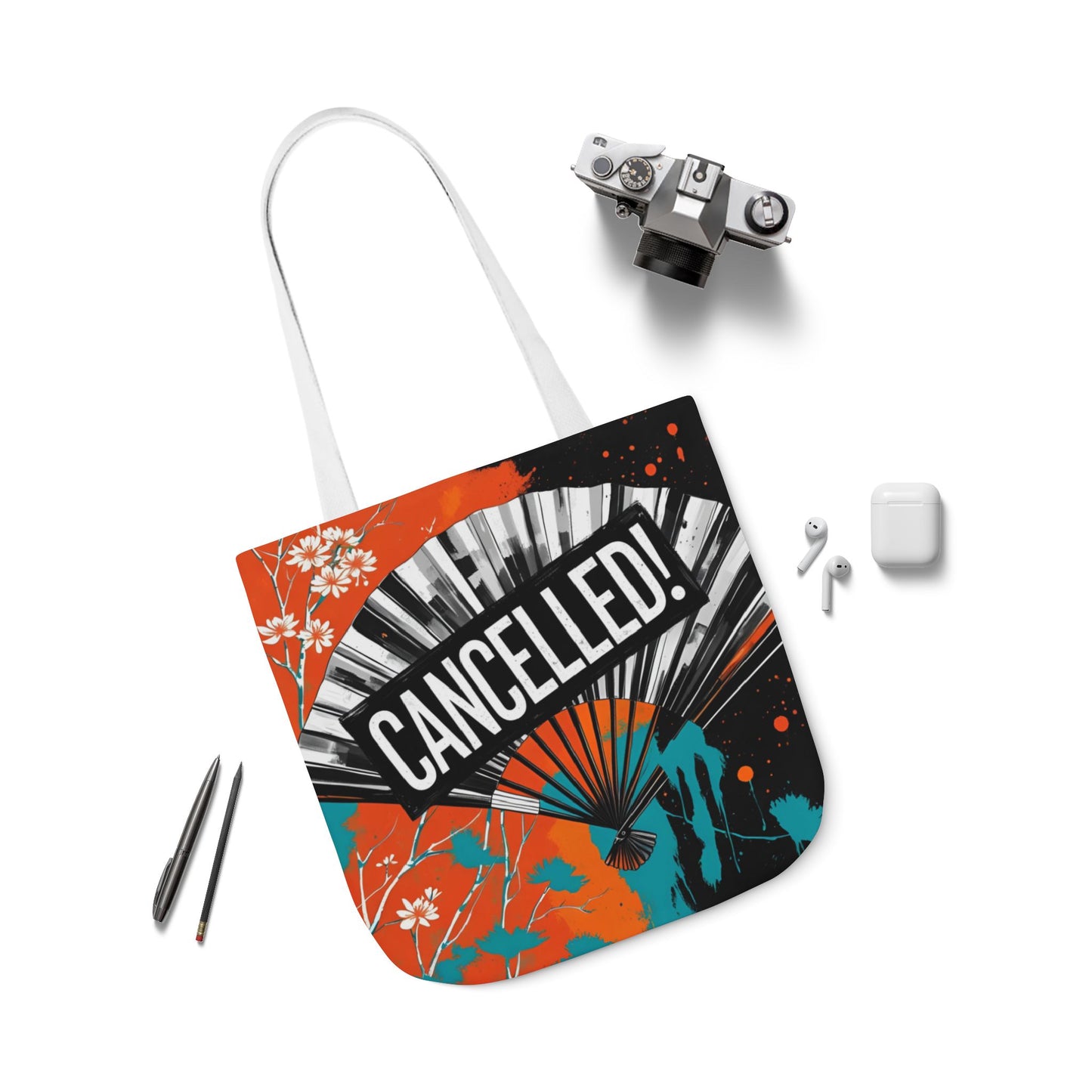 Energy Quote -Cancelled Canvas Tote Bag