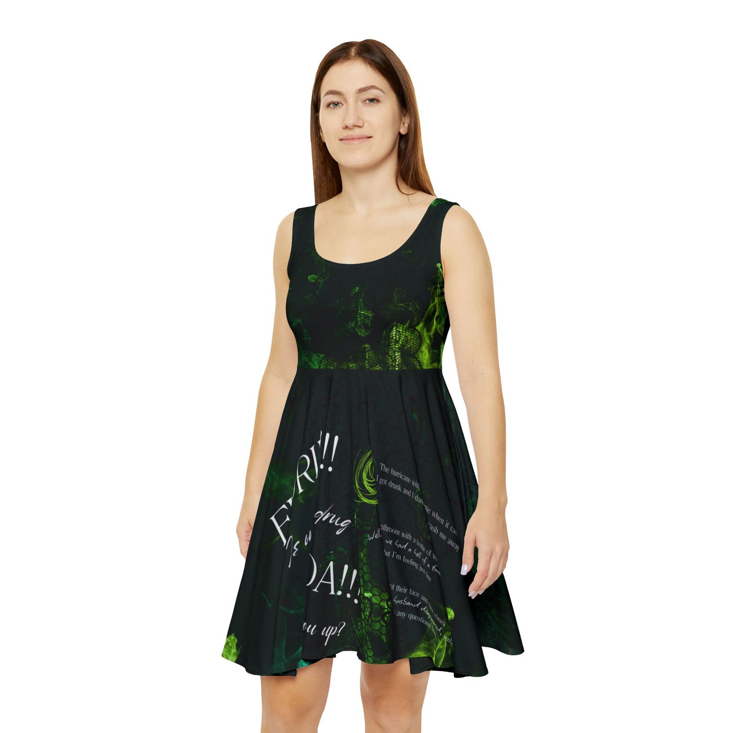 FLORIDA! Tank Skater Dress (AOP)