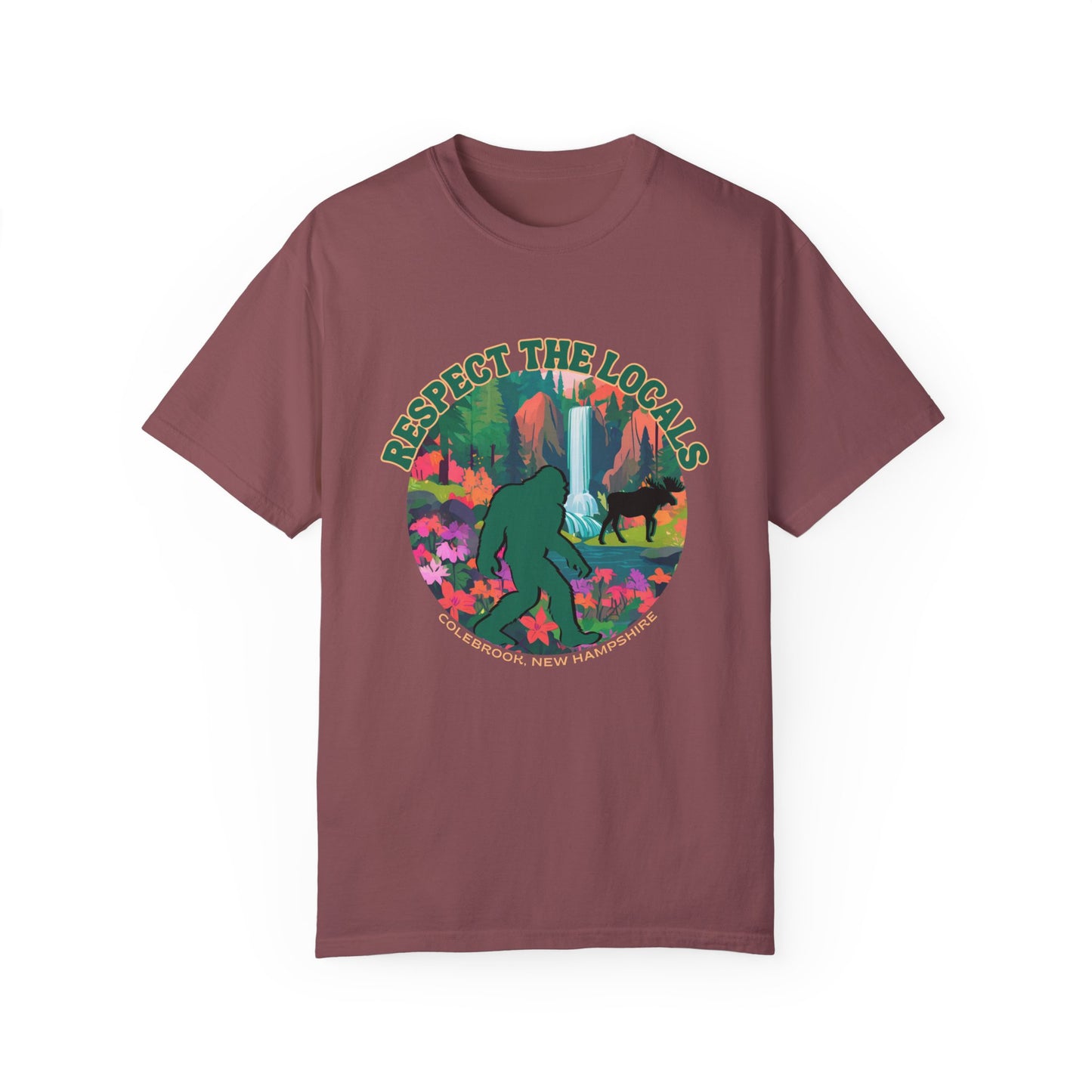 Respect the Locals Colebrook, NH T-shirt