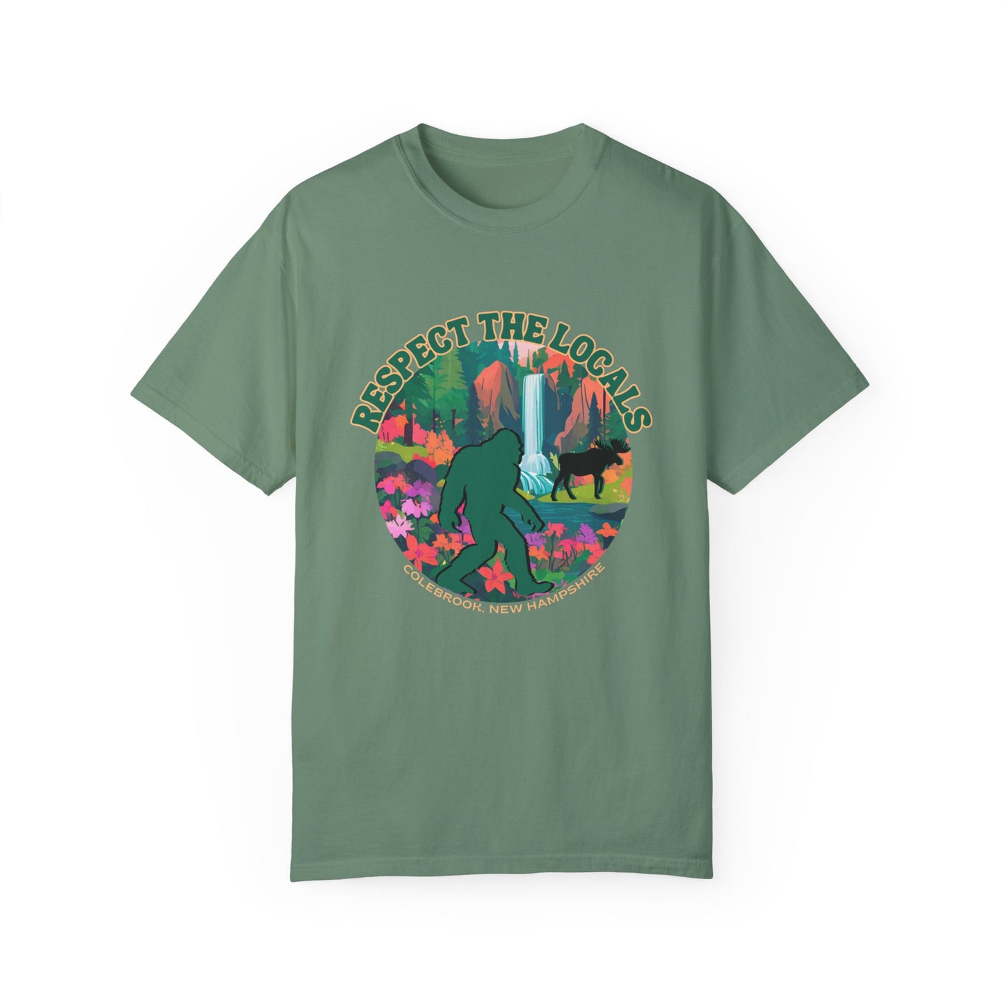 Respect the Locals Colebrook, NH T-shirt