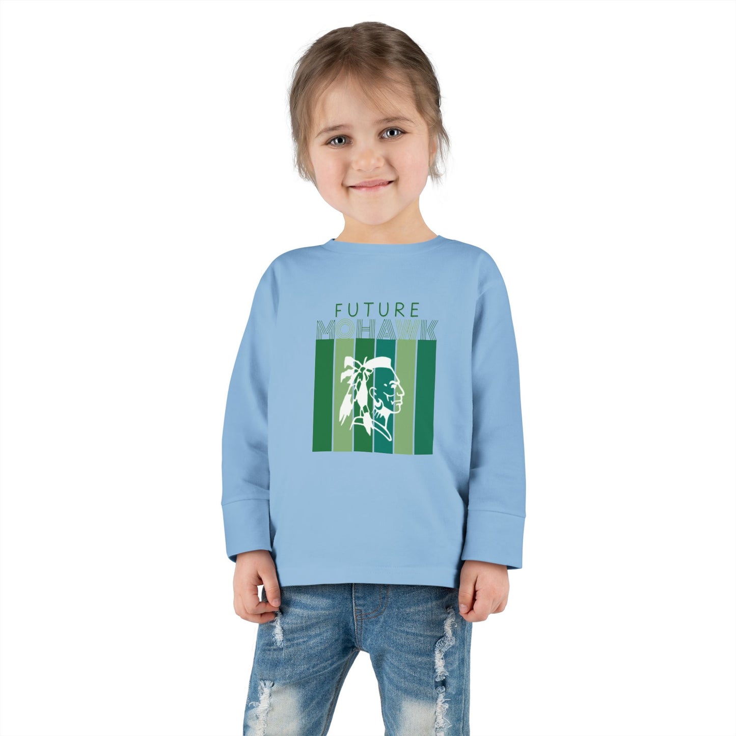 Future Mohawk Toddler Long Sleeve Tee