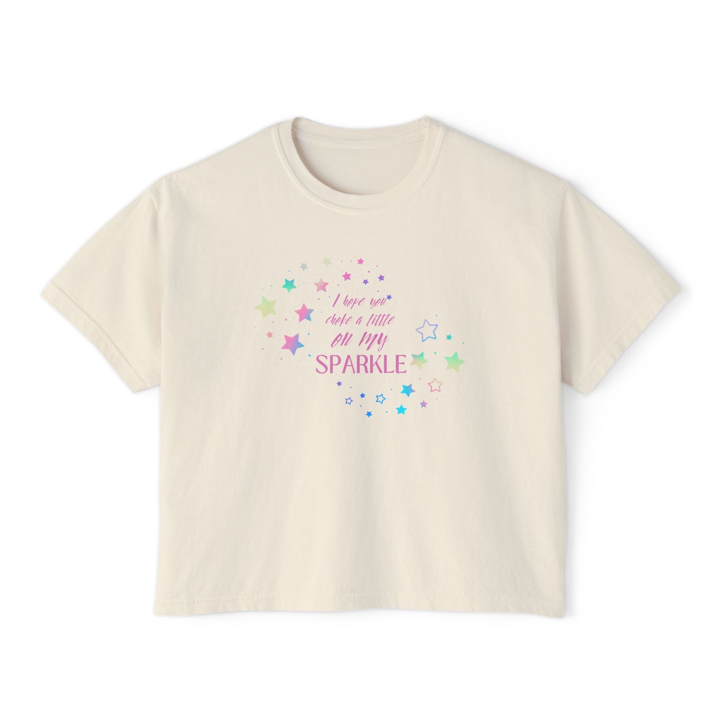 Sparkle Women's Boxy Tee