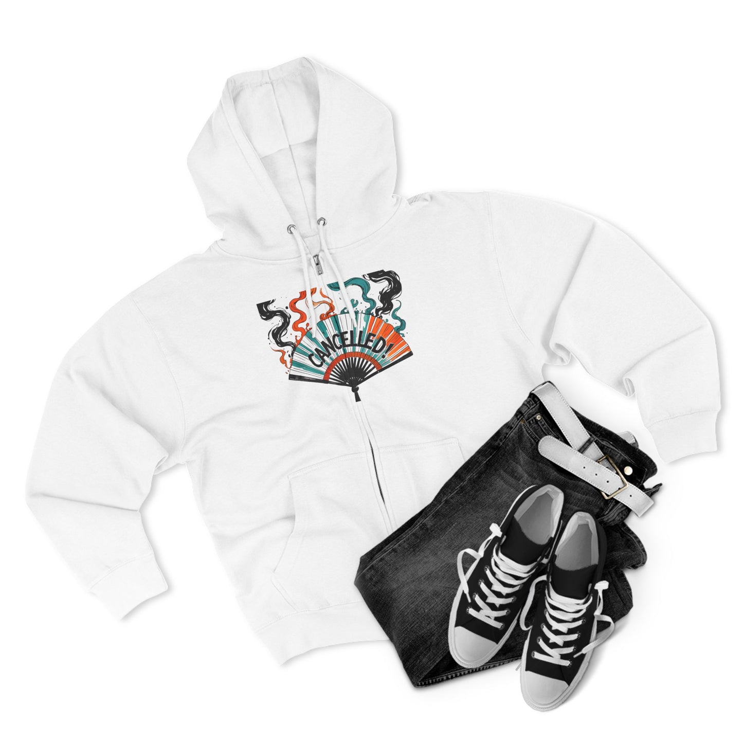 CANCELLED HANDFAN Unisex Zip Hoodie