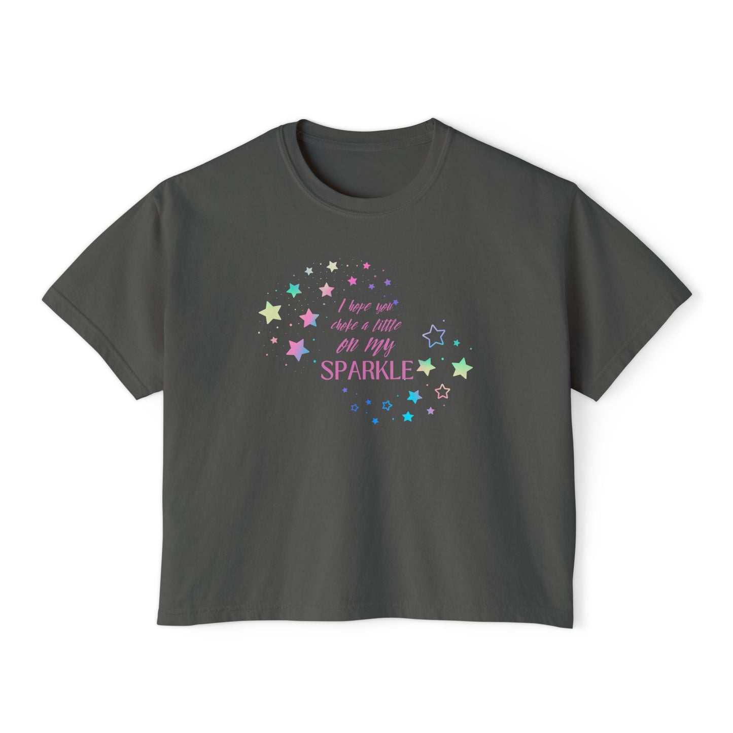 Sparkle Women's Boxy Tee