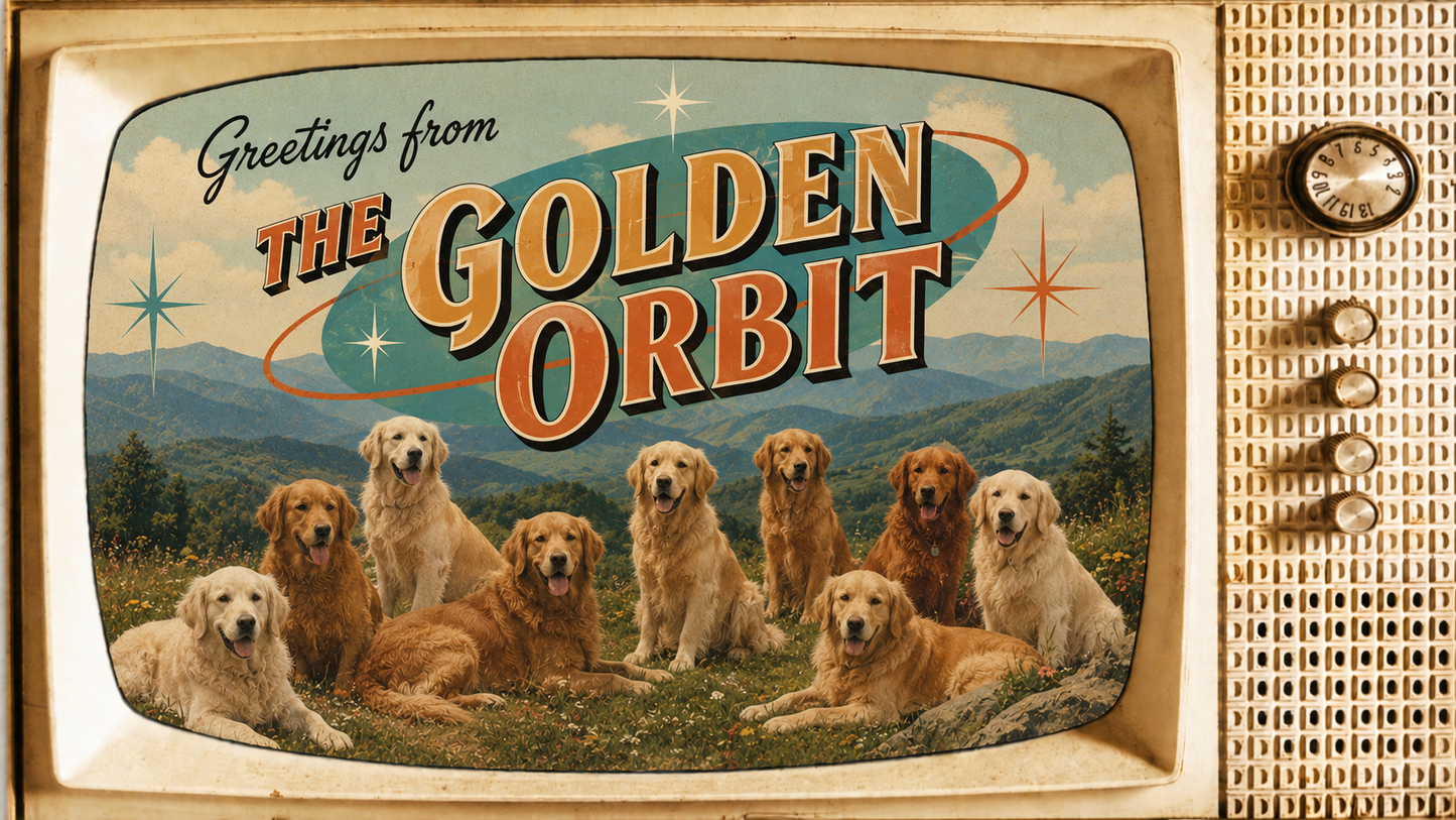 Greetings from The Golden Orbit Mug