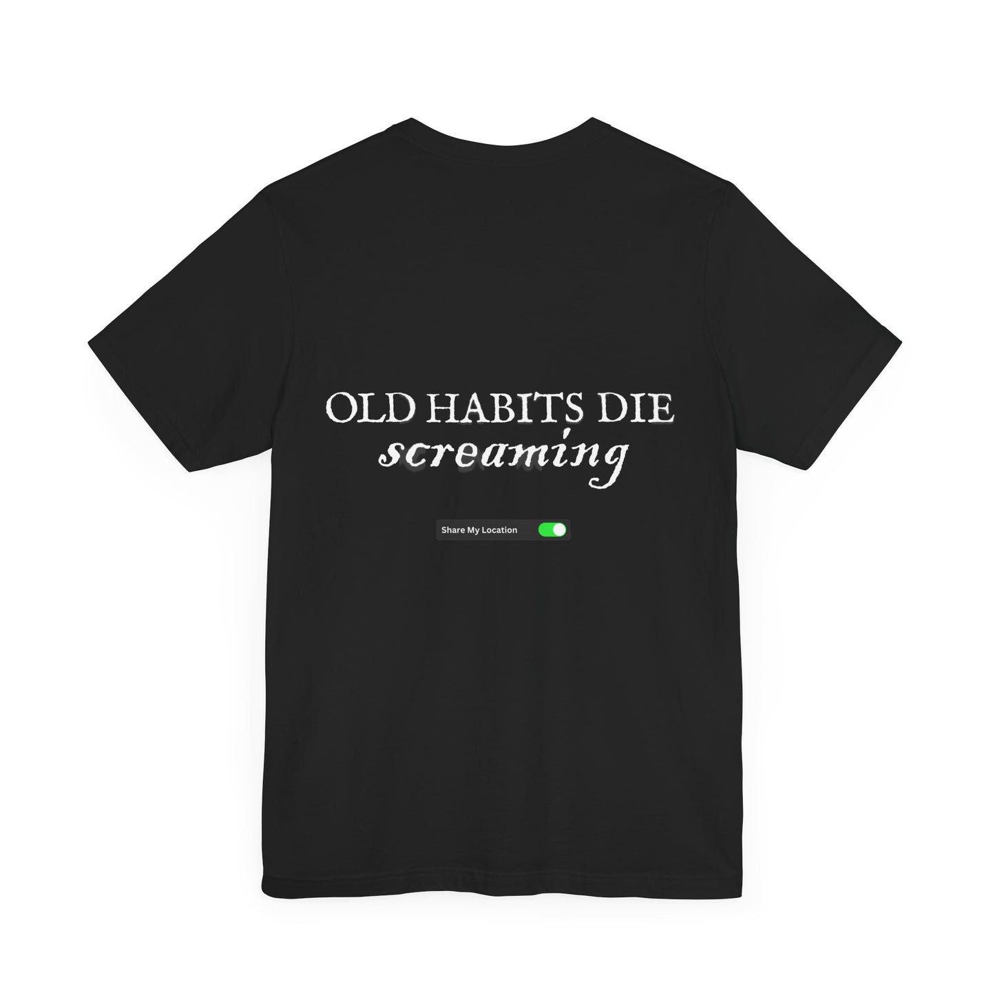 The Black Dog Location Services On Unisex Tee