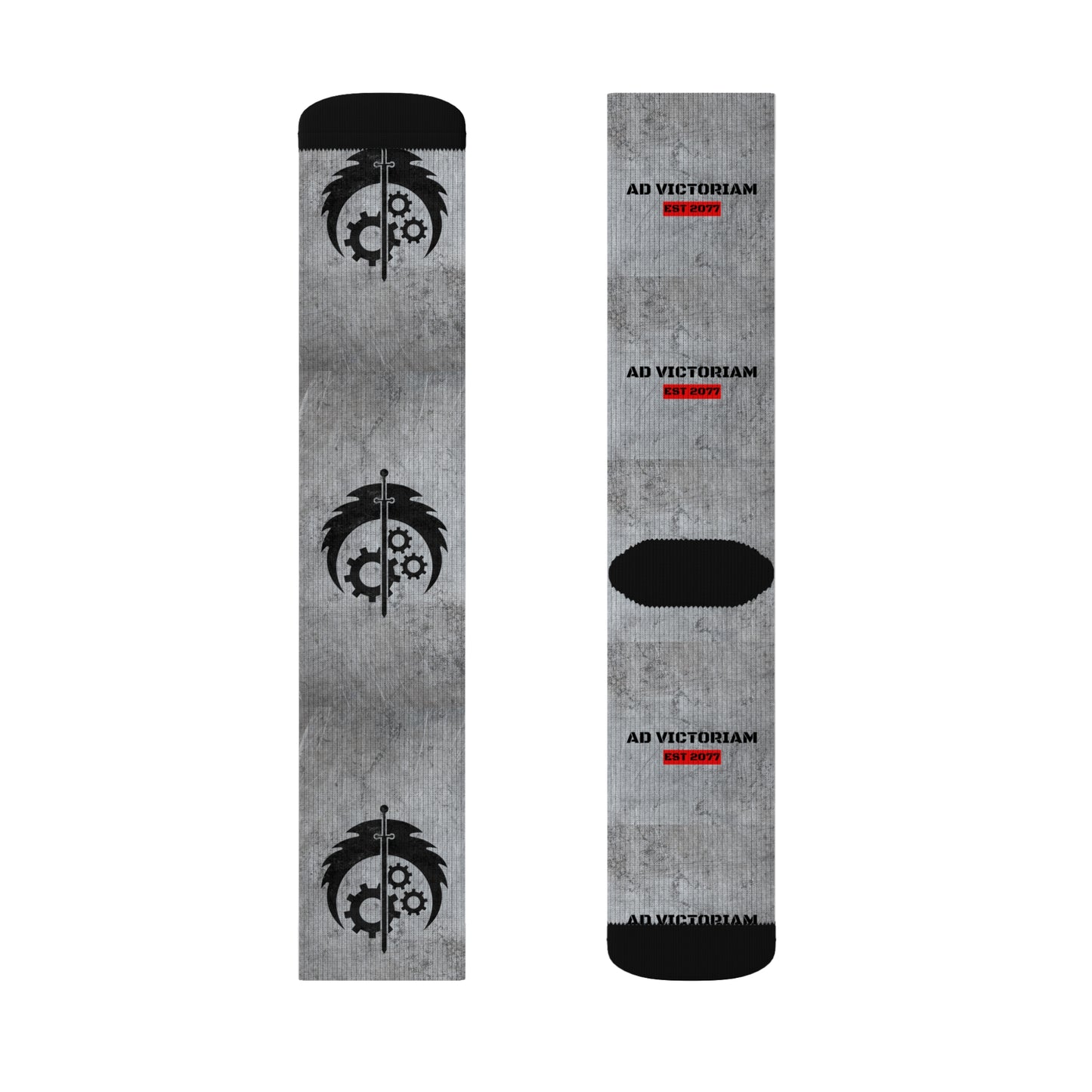 Brother Hood of Steel Sublimation Socks