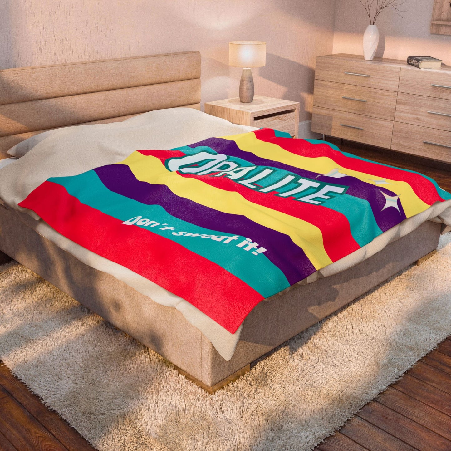 Don't Sweat It Plush Blanket