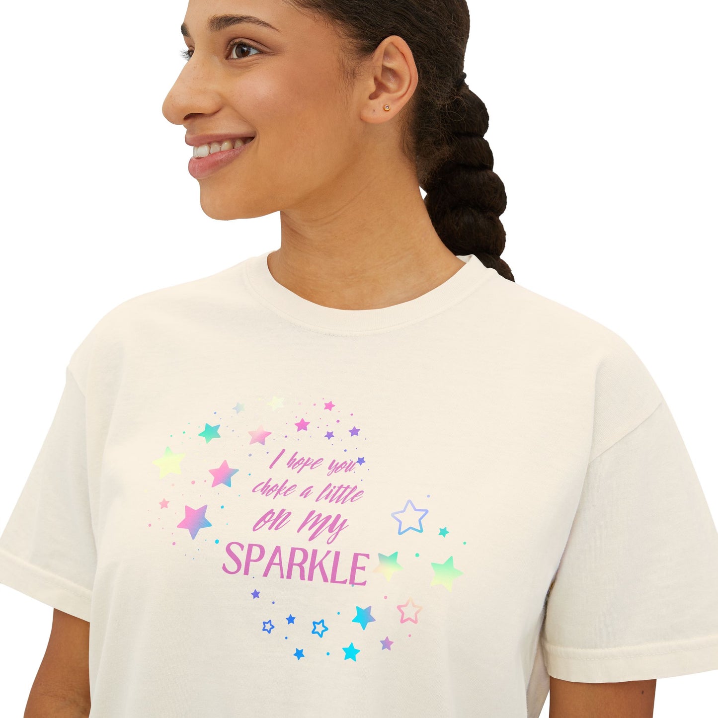 Sparkle Women's Boxy Tee