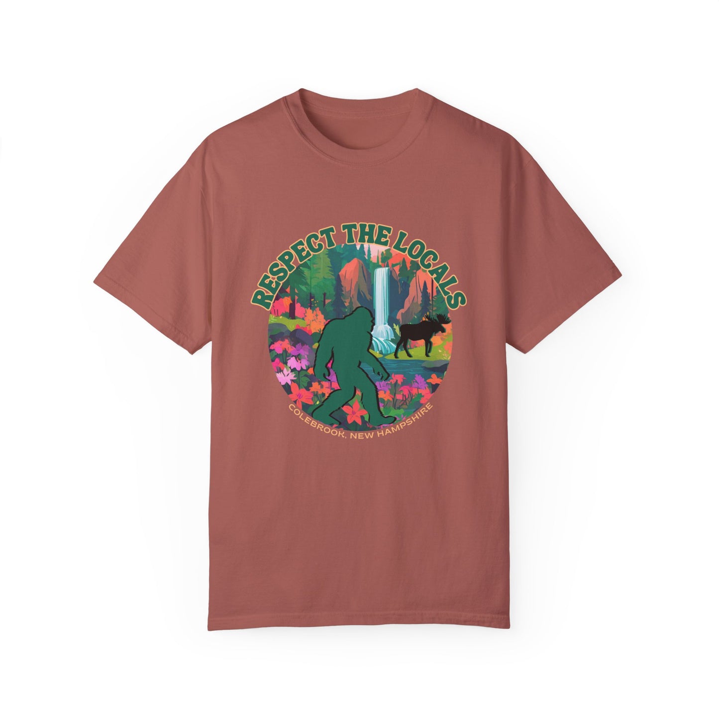 Respect the Locals Colebrook, NH T-shirt