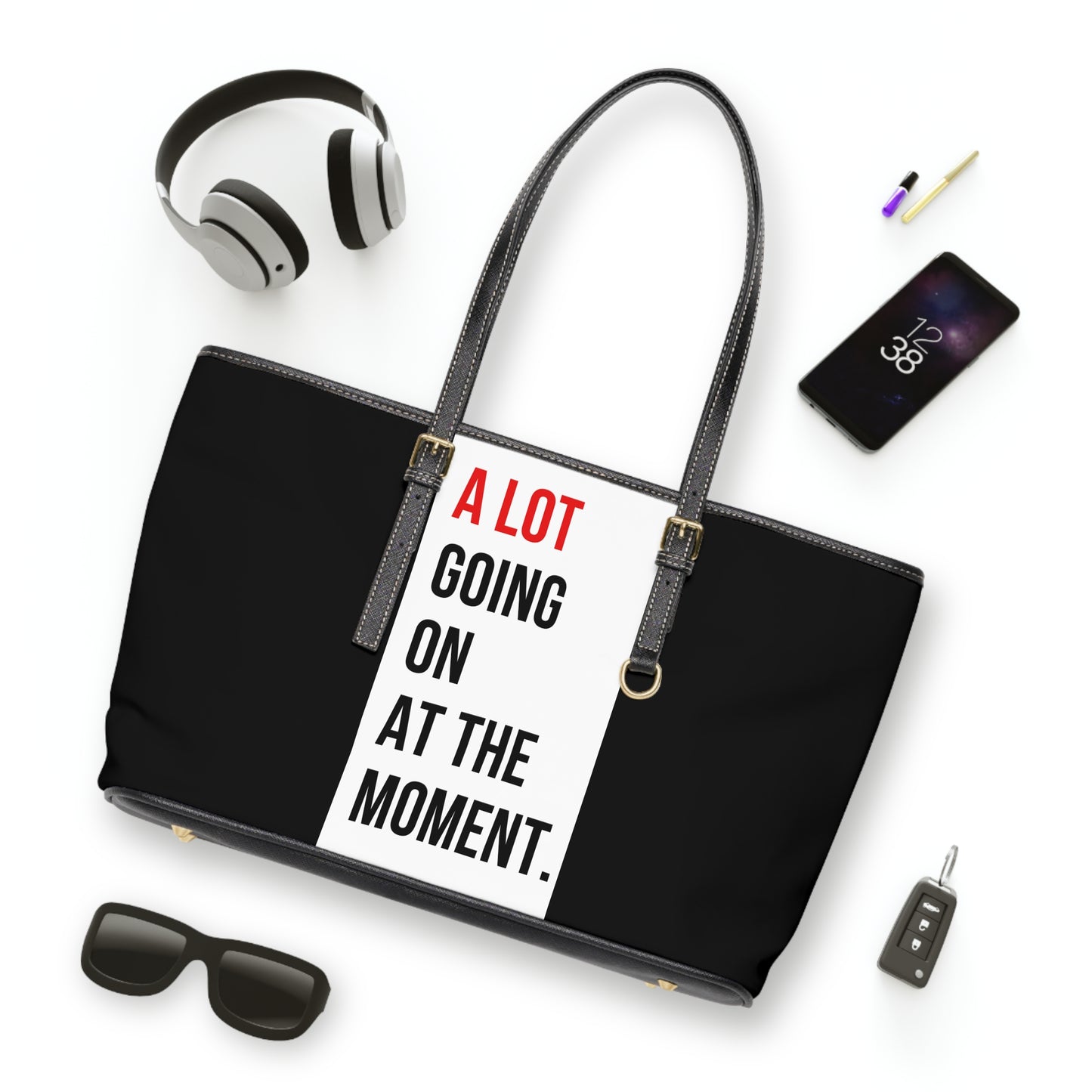 PU Leather Shoulder Bag