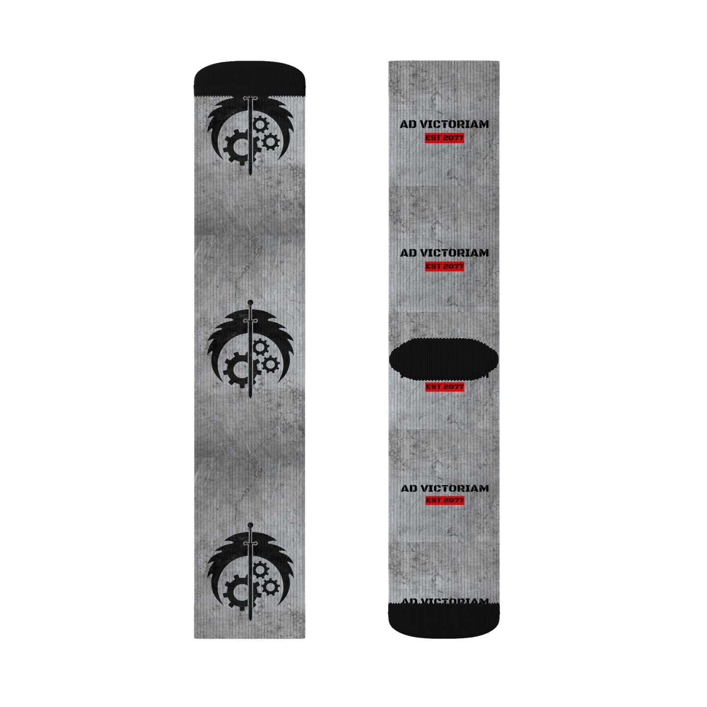 Brother Hood of Steel Sublimation Socks