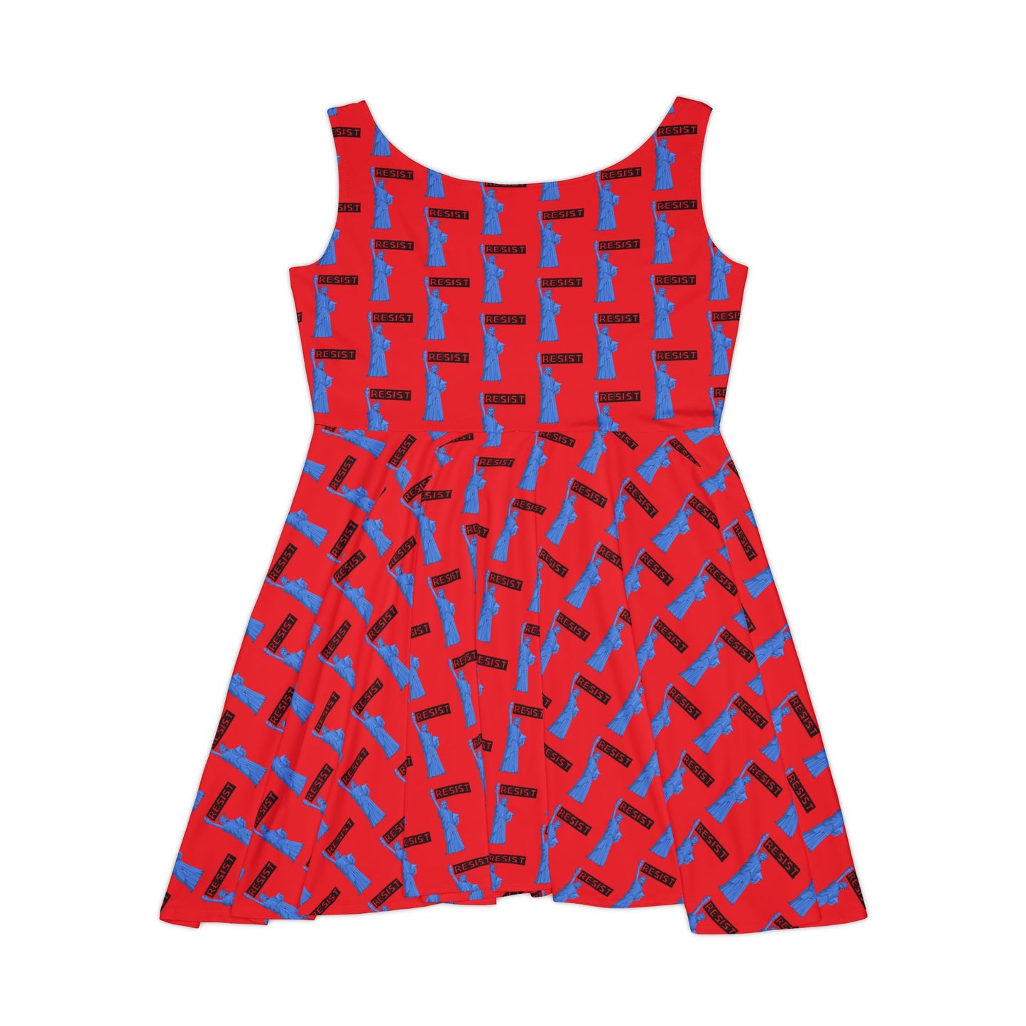 Lady Liberty Resist Women's Skater Dress
