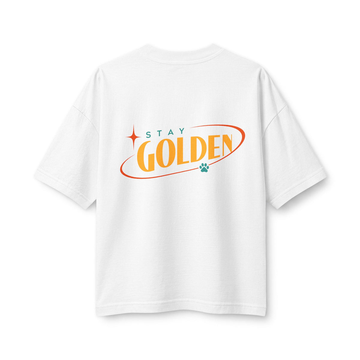 Stay Golden Boxy Women's Tee