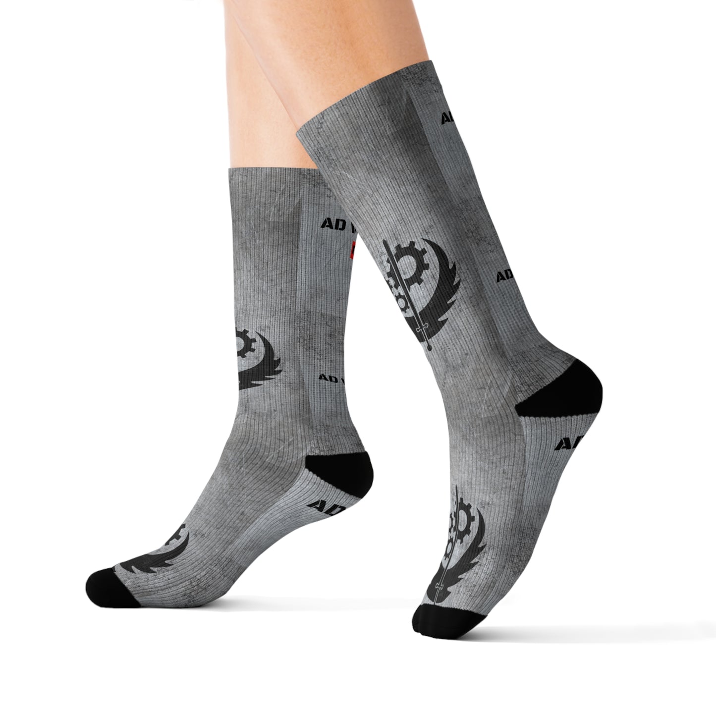 Brother Hood of Steel Sublimation Socks