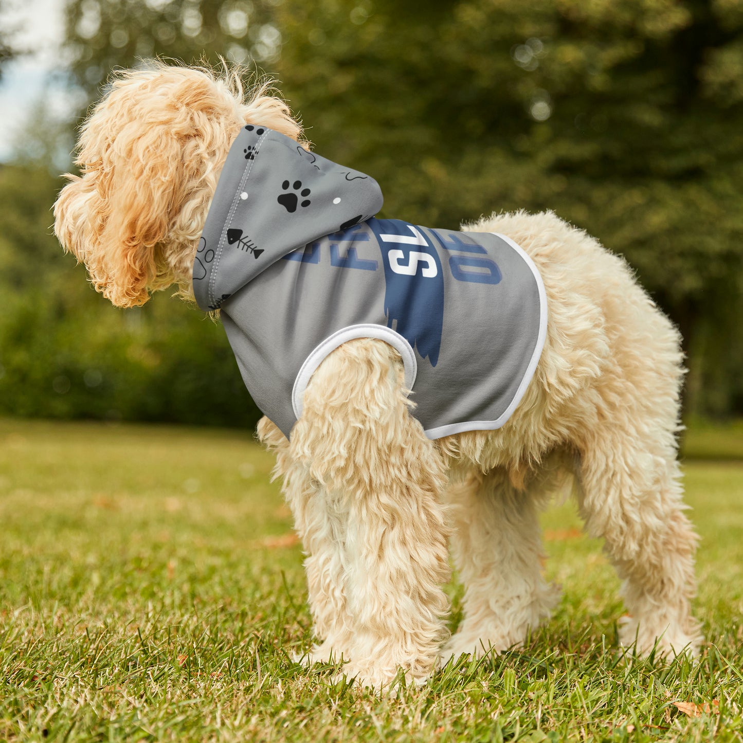 Live Free Sled Often Pet Hoodie