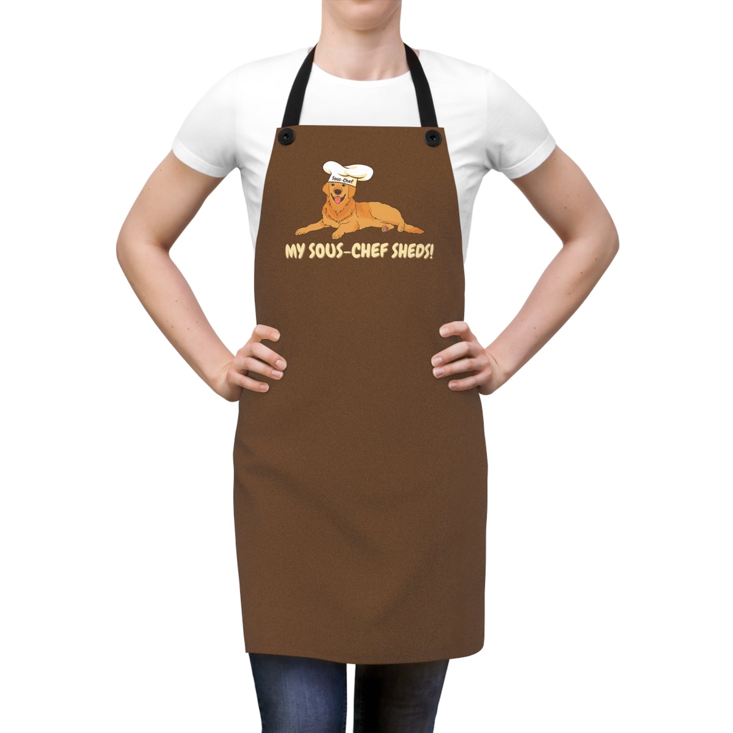 Golden Retriever Sous-Chef Apron