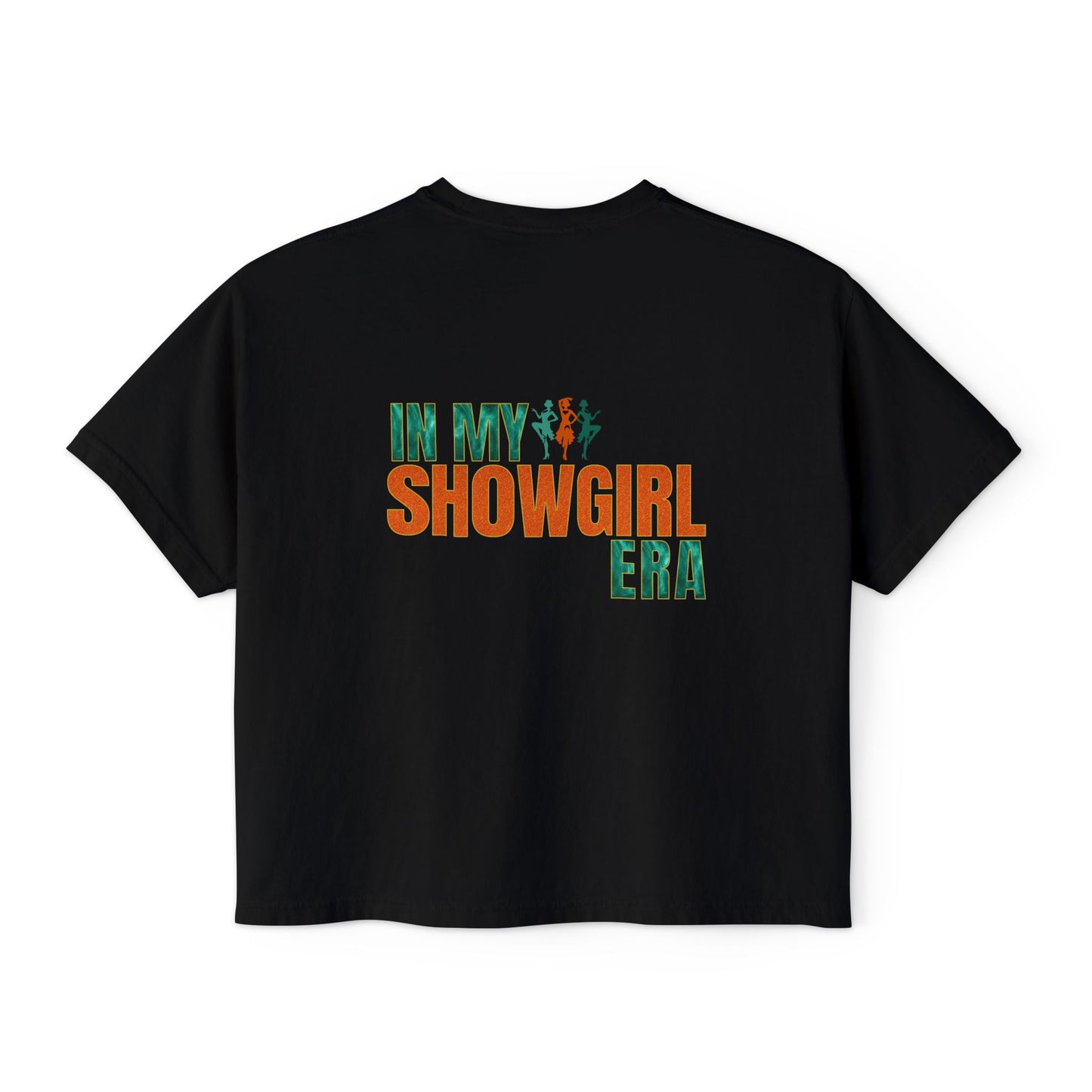 Showgirl Era Women's Boxy Crop Tee