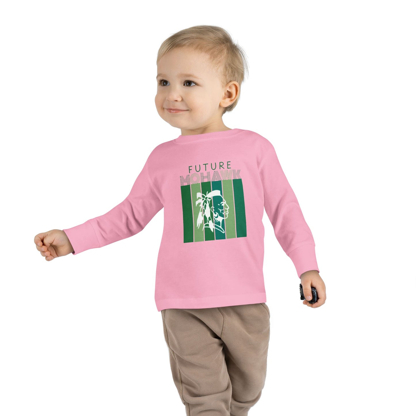 Future Mohawk Toddler Long Sleeve Tee