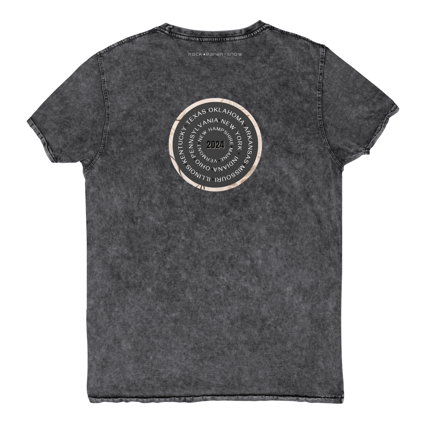 Totality 13 States Circle Denim T-Shirt