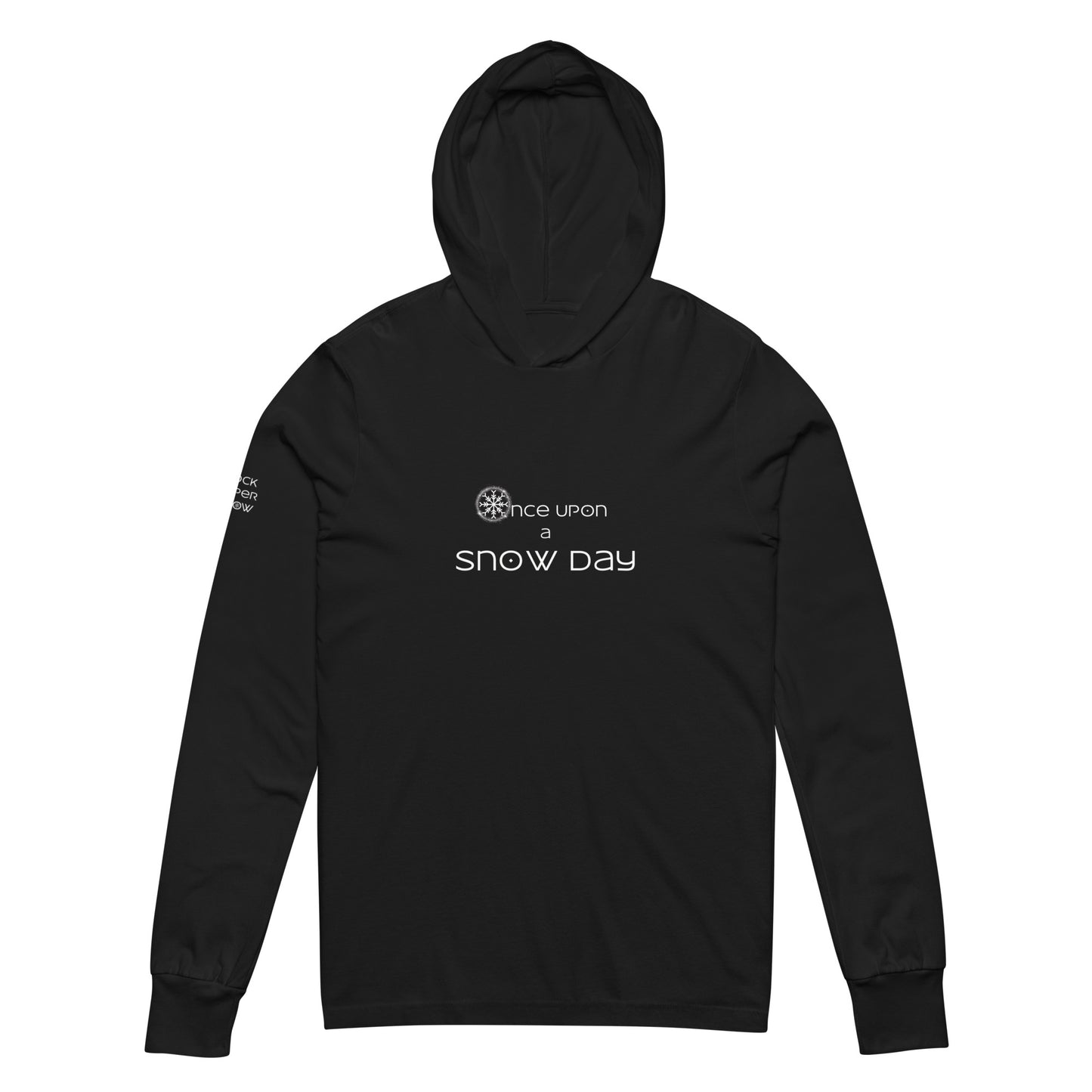 Once Upon a Snow Day Hooded long-sleeve tee