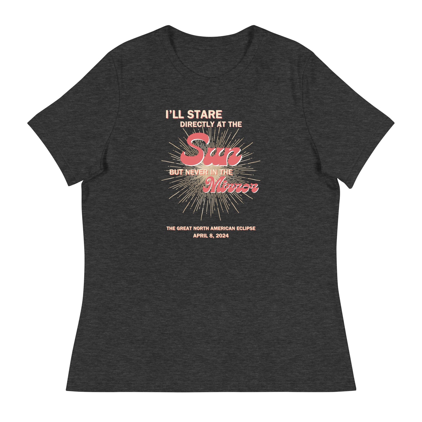 Sun & Mirror Eclipse Women's Relaxed T-Shirt