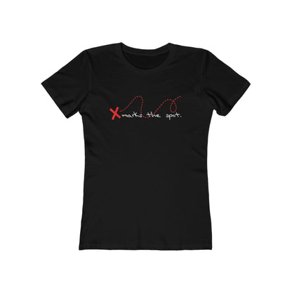 X Marks The Spot Boyfriend Tee for Women