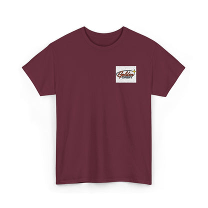 Golden Orbit Logo Tee Embroidered