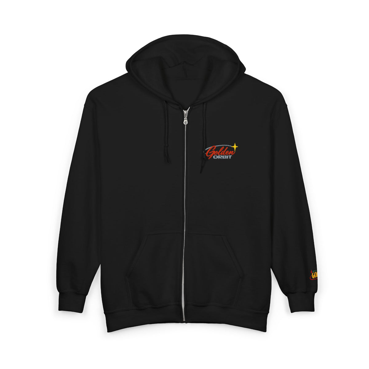 Golden Orbit Unisex Heavy Blend™ Full Zip Hooded Sweatshirt
