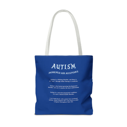 Alice Autism Awareness Tote Bag