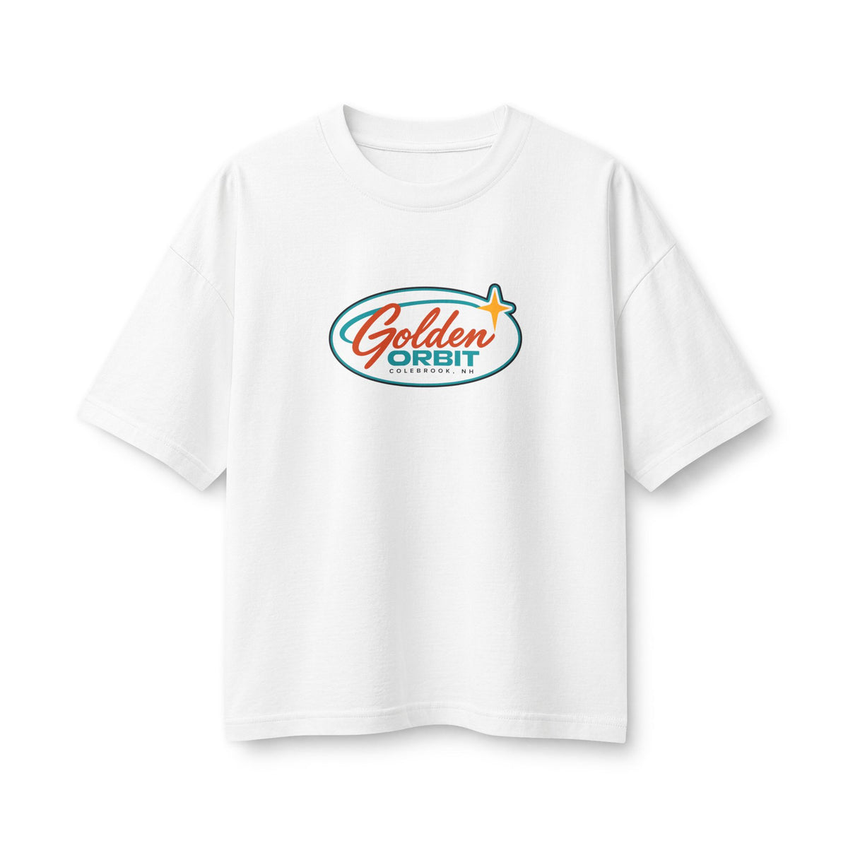 Stay Golden Boxy Women's Tee