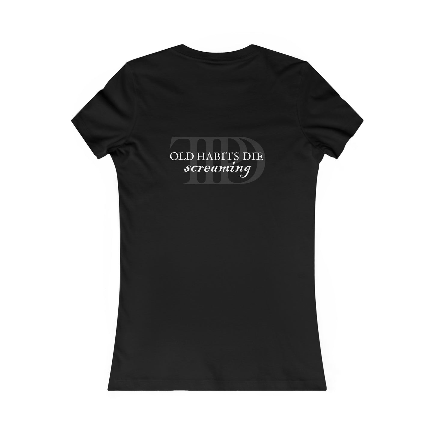 The Black Dog Fitted Women's Tee