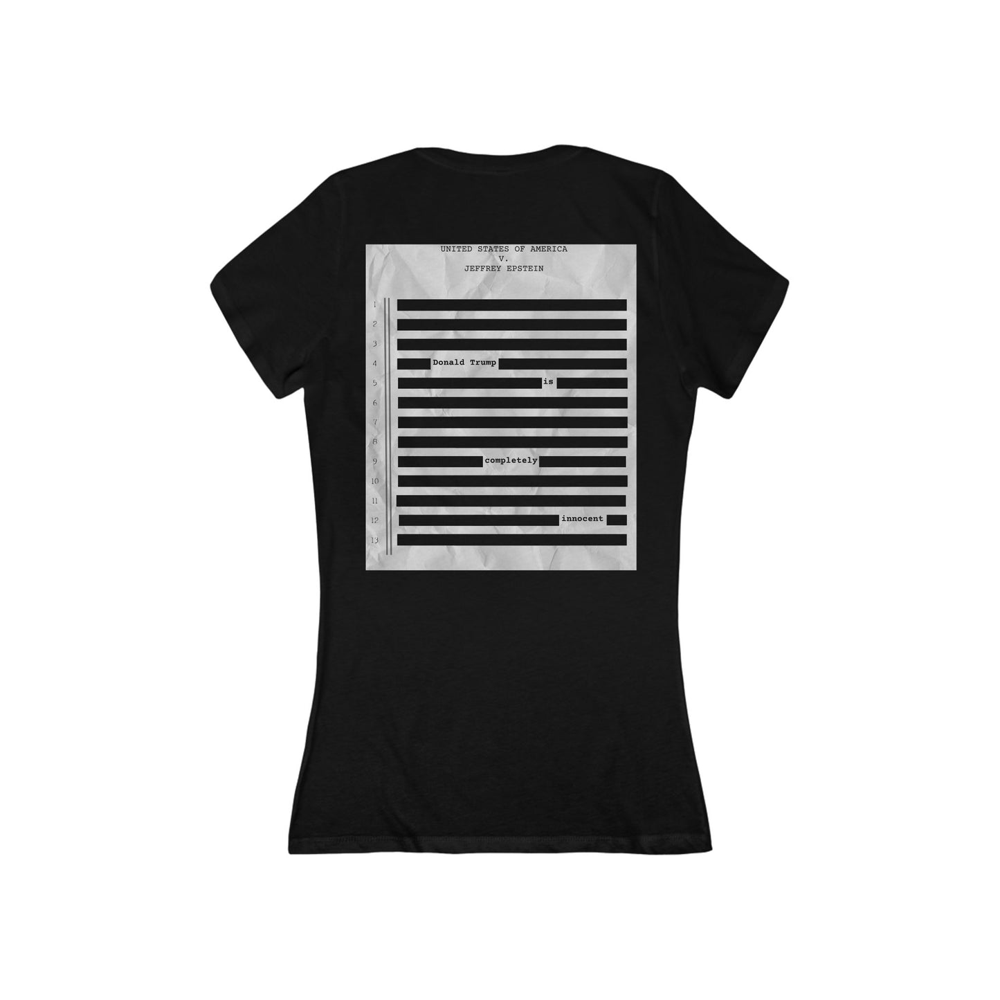 RELEASE ALL THE FILES Women's Deep V Tee